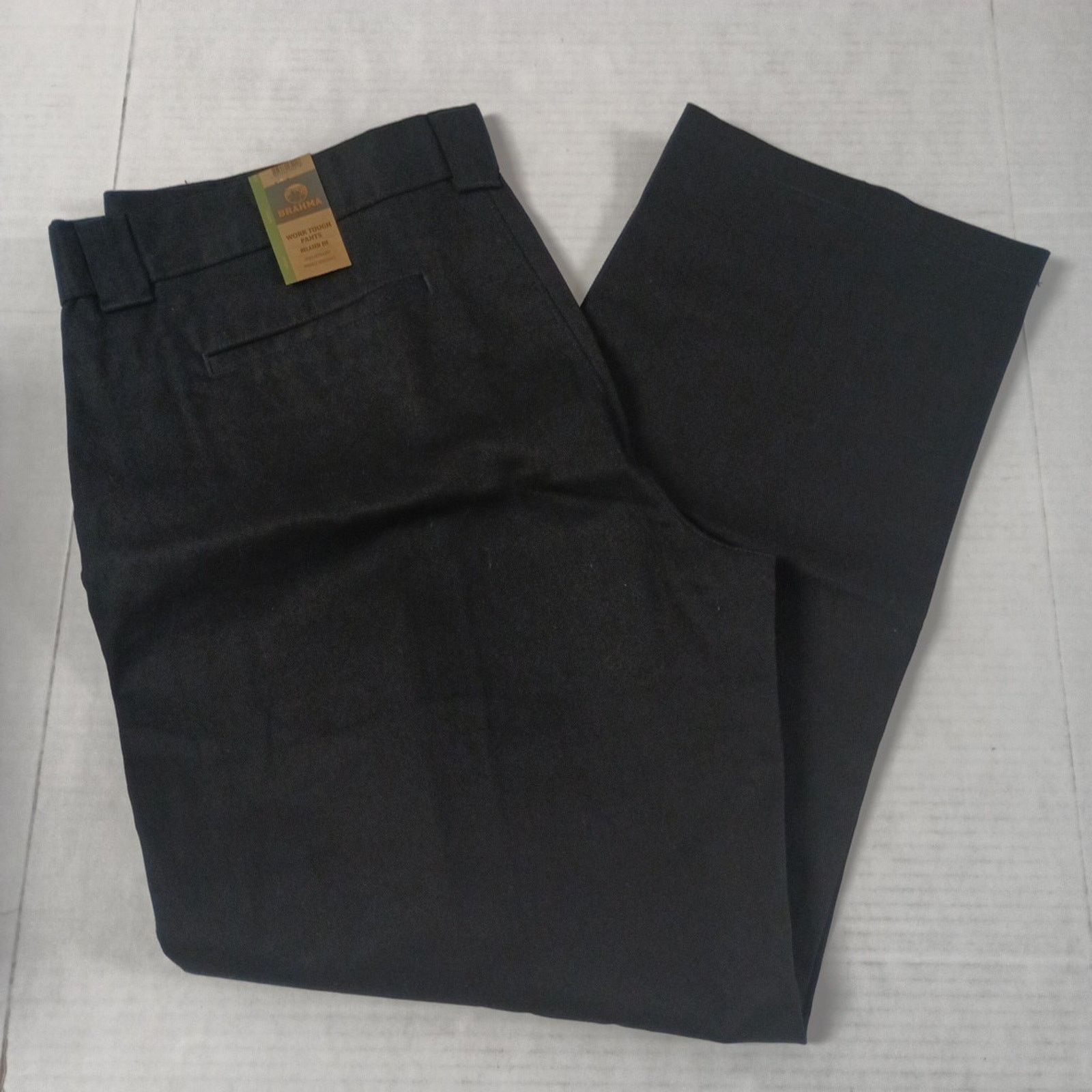 Other Brahma Men's Work Tough Pants Size 42x32 Black Relaxed Fit Size US 42 / EU 58 - 1 Thumbnail