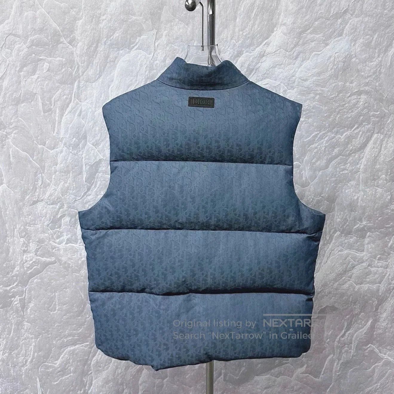 Dior dior ss25 oblique patterned down vest. Size US L / EU 52-54 / 3 - 2 Thumbnail