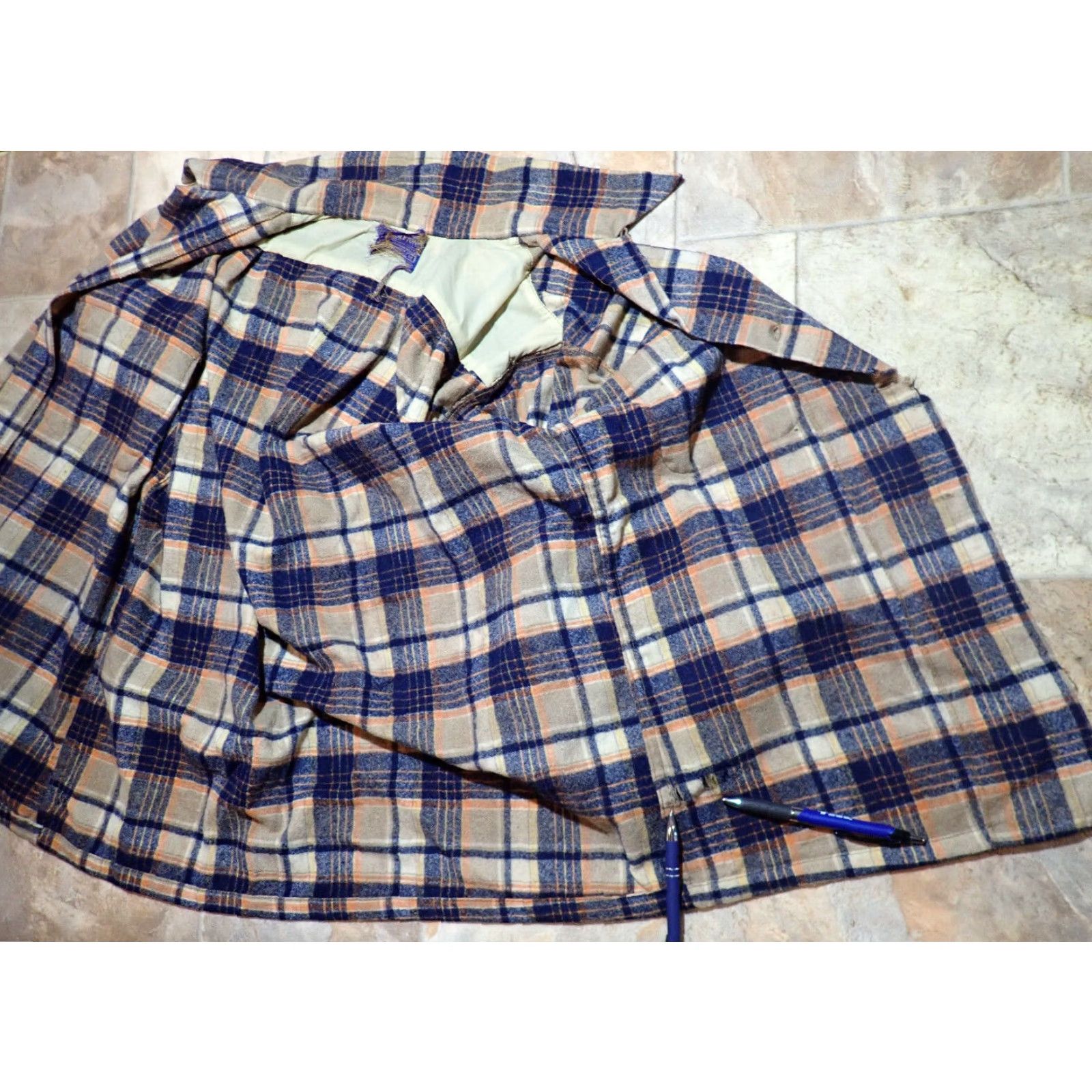 Pendleton VINTAGE 70s PENDLETON MENS MEDIUM BUTTON LOOP COLLAR WOOL SHIRT Size US M / EU 48-50 / 2 - 6 Thumbnail