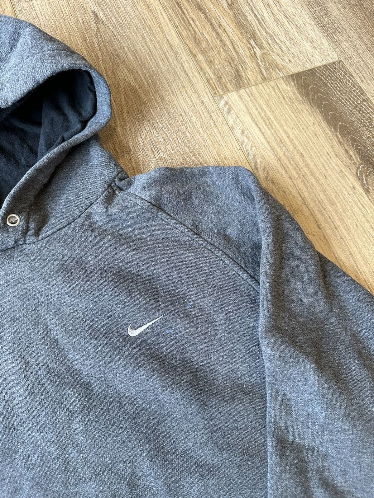 Nike × Vintage Vintage Y2K Nike Hoodie Sweatshirt Skate Grunge Size US L / EU 52-54 / 3 - 4 Thumbnail