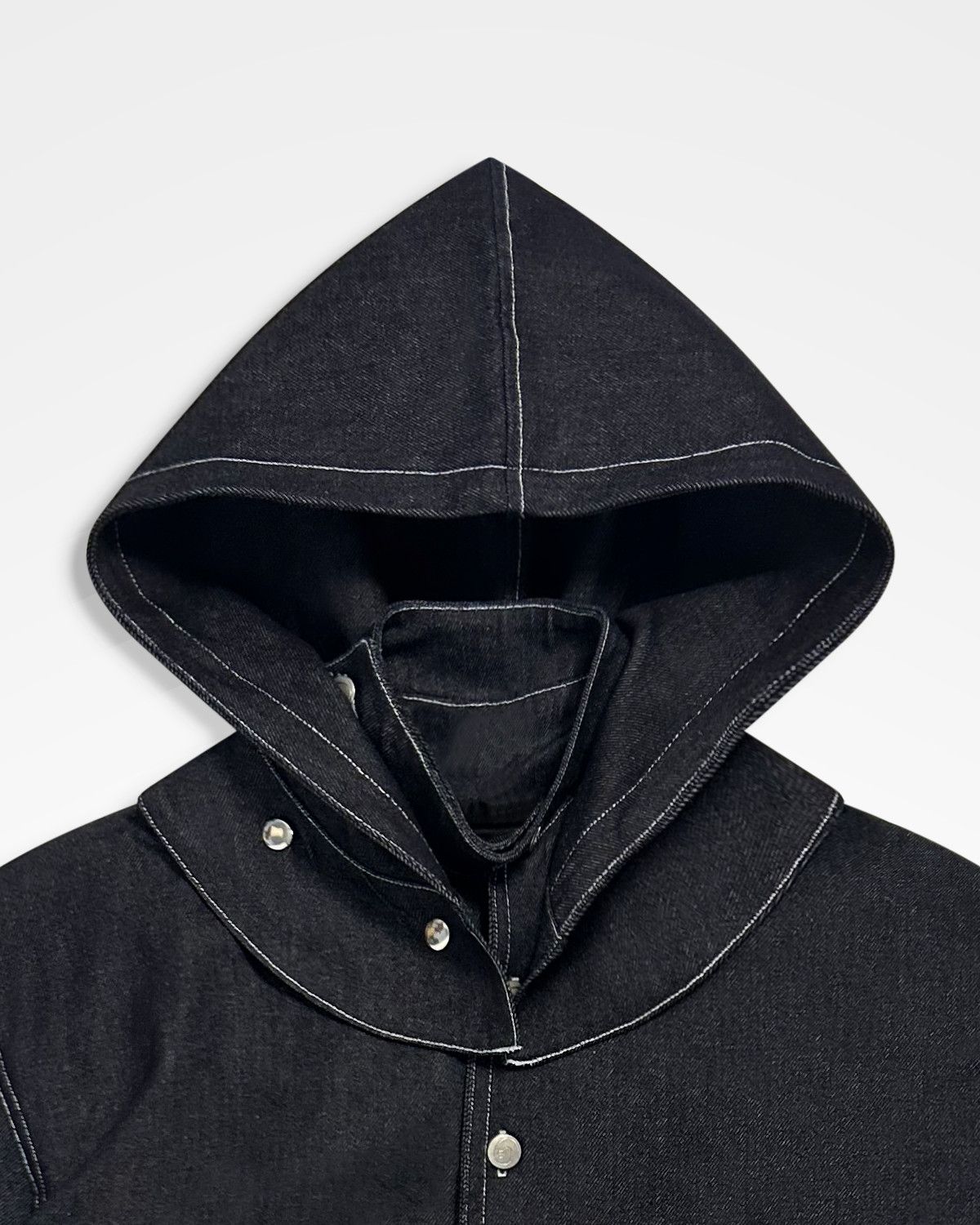 Lueder Lueder, SS25 Raw Denim Hooded Ranger Jacket Size US L / EU 52-54 / 3 - 4 Thumbnail