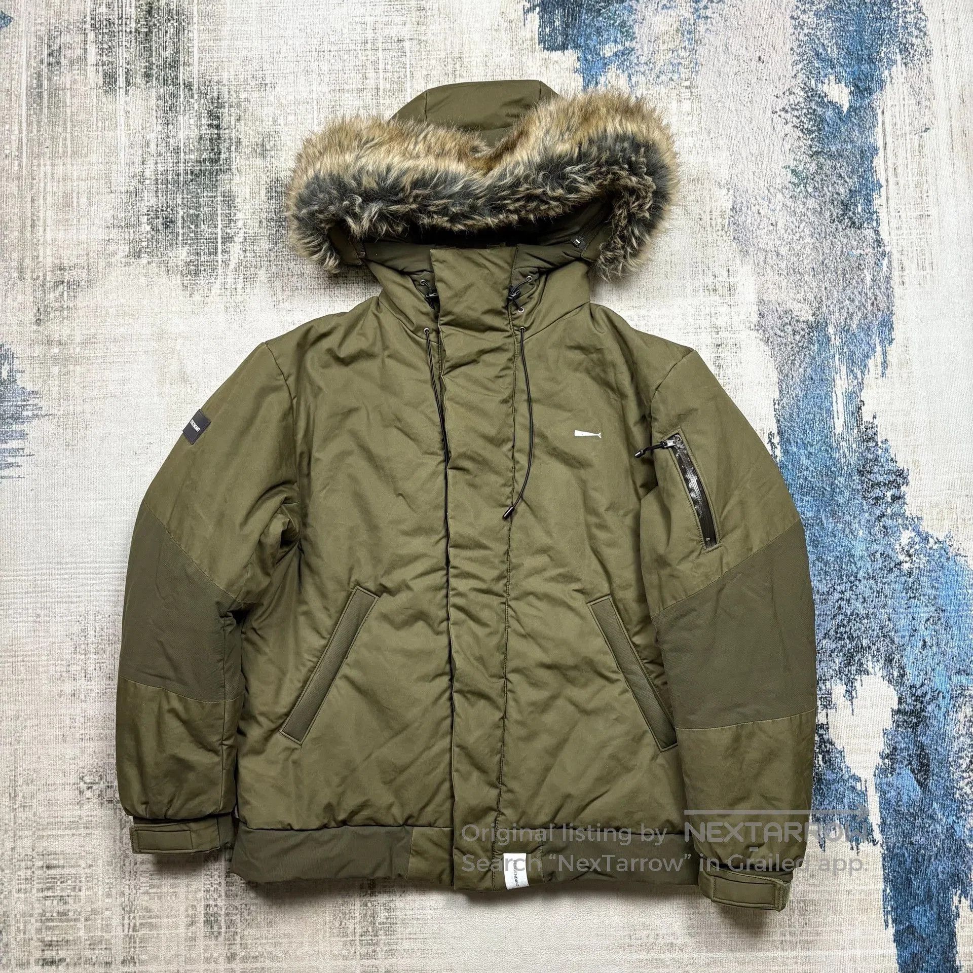 Descendant DESCENDANT Whale Logo Down Jacket. Size US S / EU 44-46 / 1 - 1 Thumbnail
