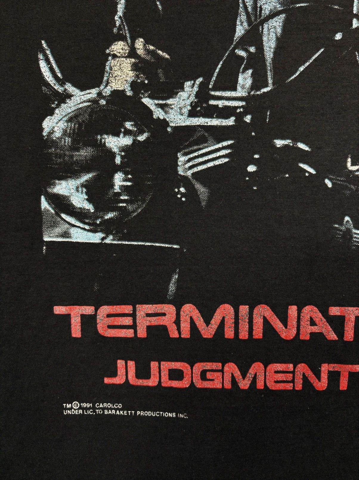 Unsound Rags 1991 Terminator 2: Judgment Day Licensed Tee Size US XL / EU 56 / 4 - 4 Thumbnail