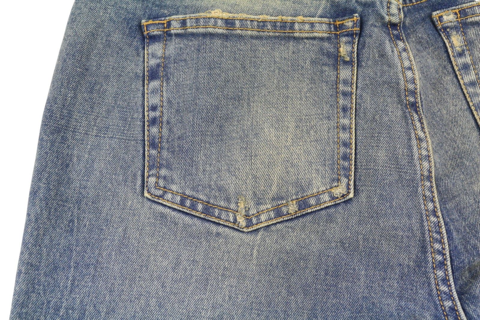 R13 KICK FIT 30 Kelly Faded Blue RRP699 87179 Size 30" / US 8 / IT 44 - 12 Thumbnail