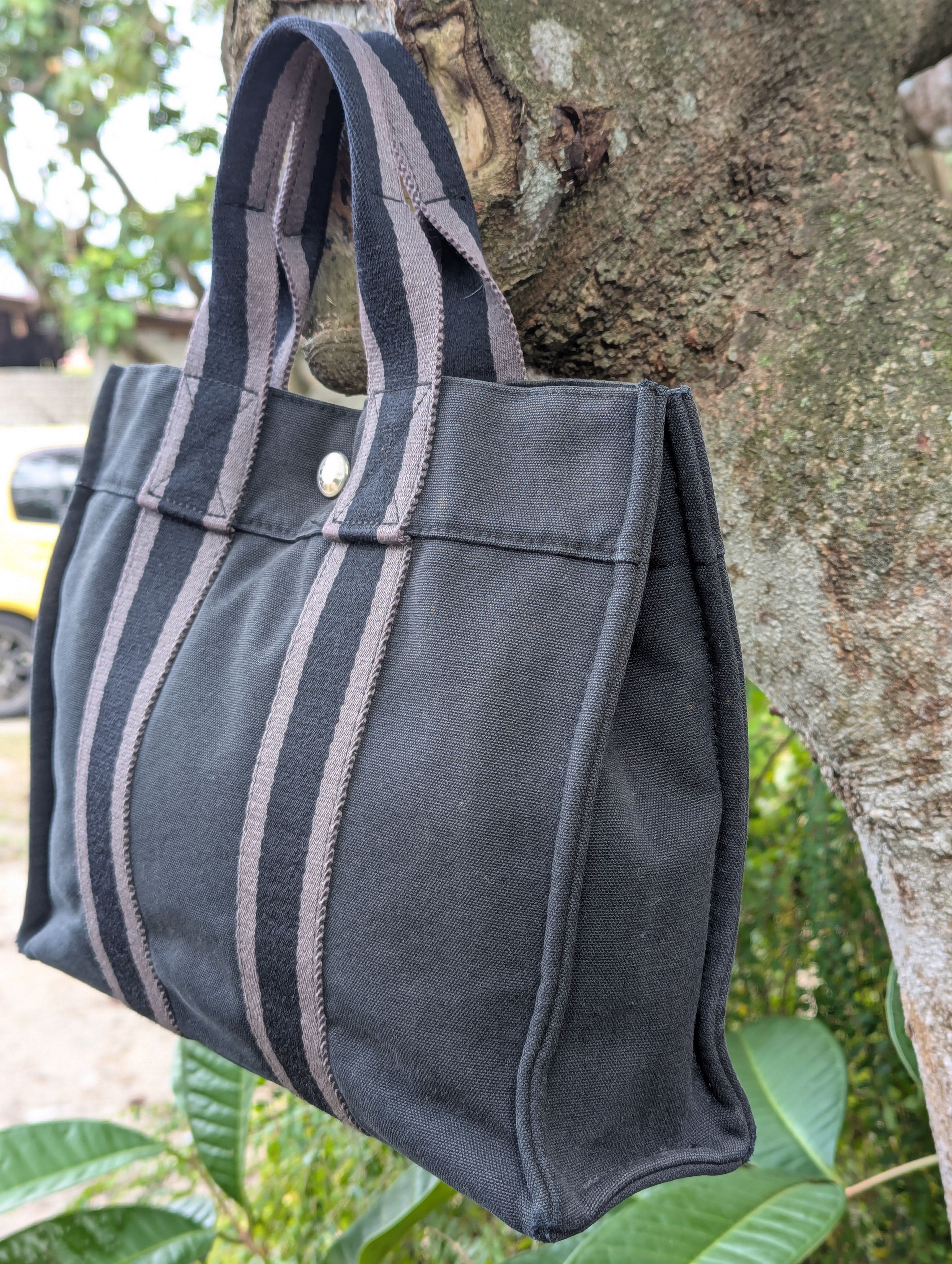 Hermès Fourre Tout PM Canvas Tote Bag