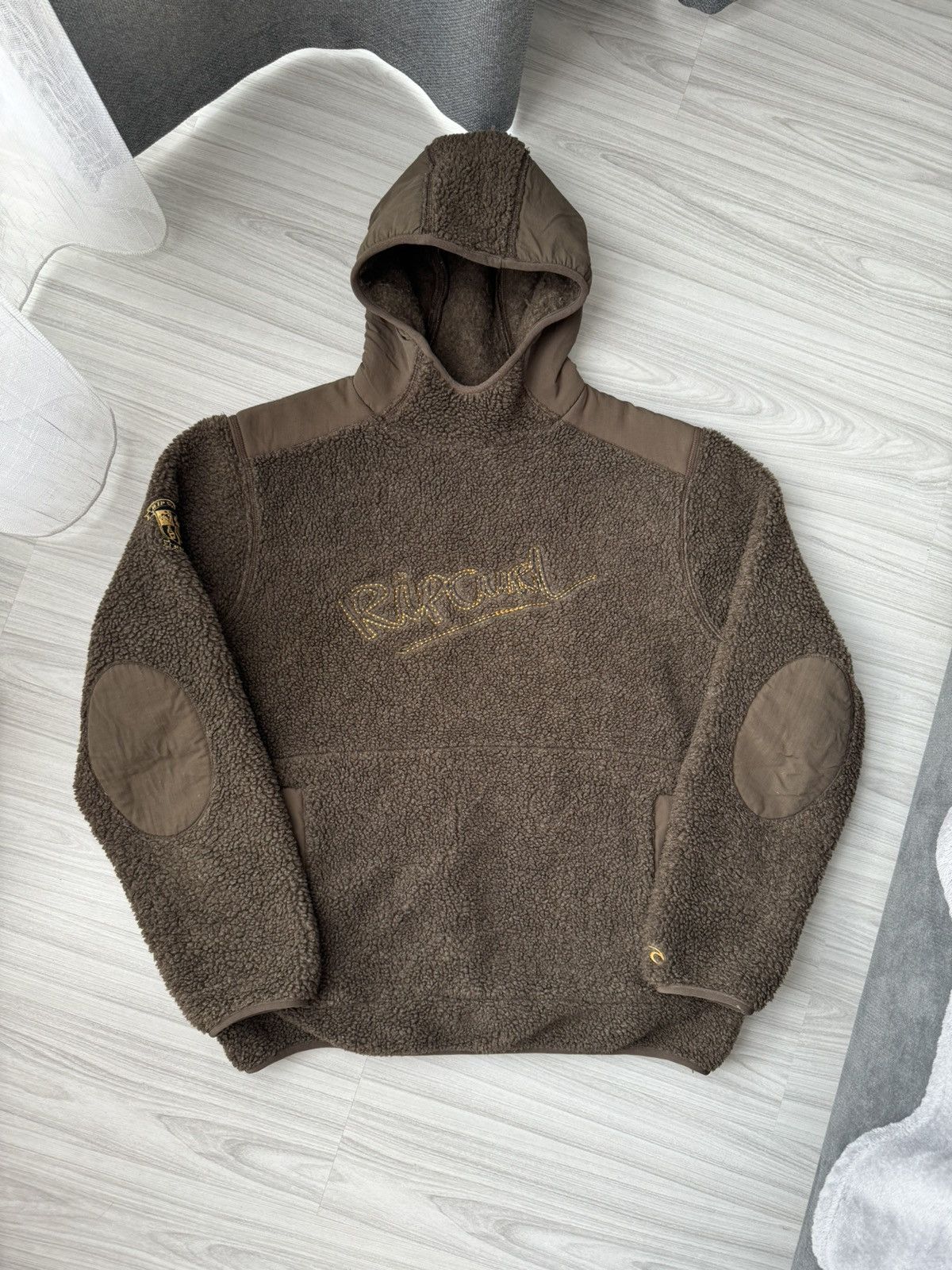 Vintage Rip Curl Deep Pile Fleece Balaclava Hood