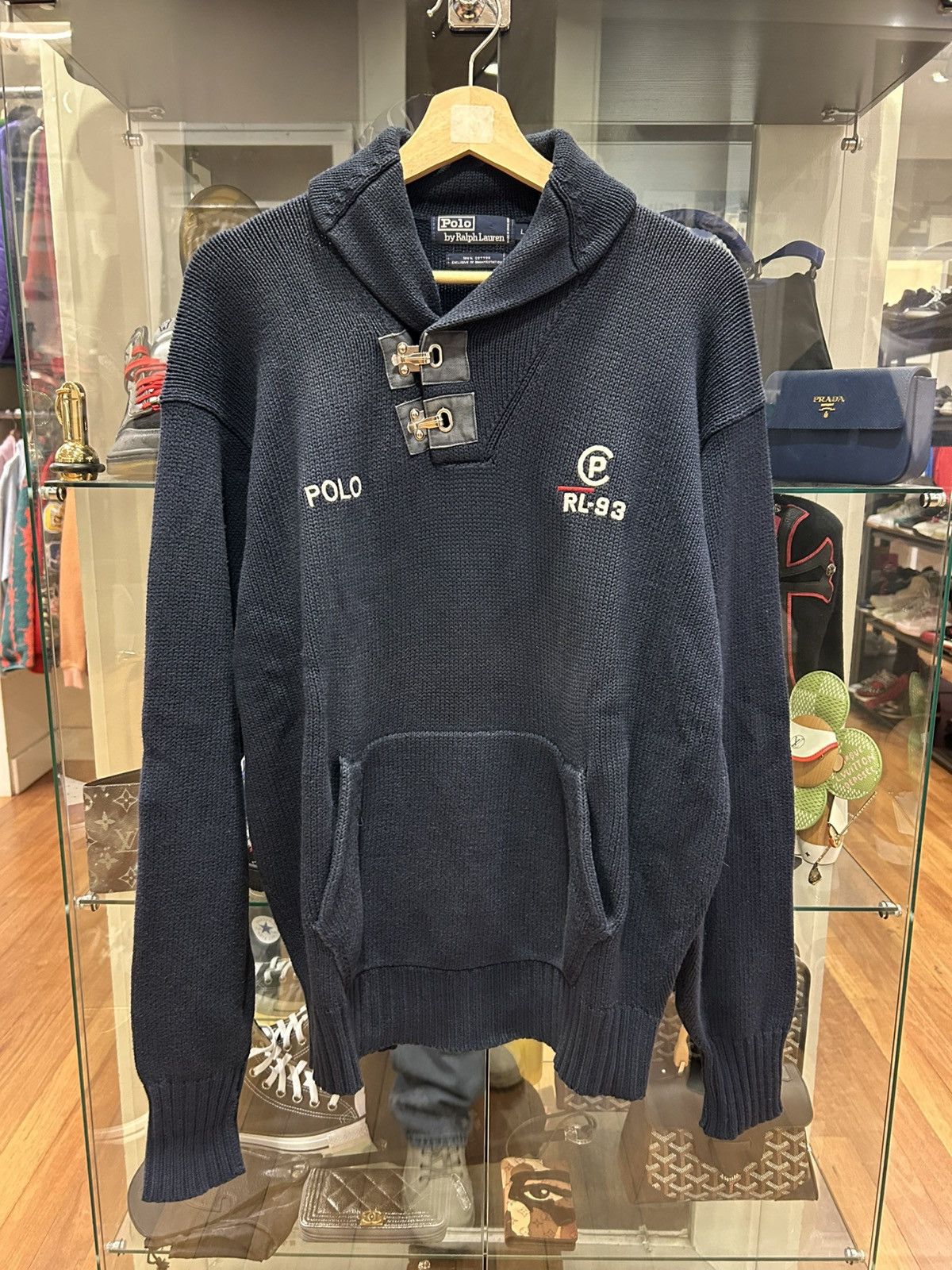 Polo Ralph Lauren Polo Ralph Lauren Knit Utility Sweater Size US L / EU 52-54 / 3 - 1 Thumbnail