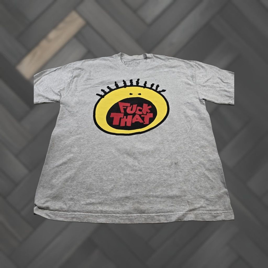 Vintage VINTAGE Terror Reid Rapper Shirt Graphic Tee Y2K Men XL Gray Crew Neck Short Sleeve Graphic Print Tee Terror Road Logo Back Neck Mens XL Size US XL / EU 56 / 4 - 1 Thumbnail