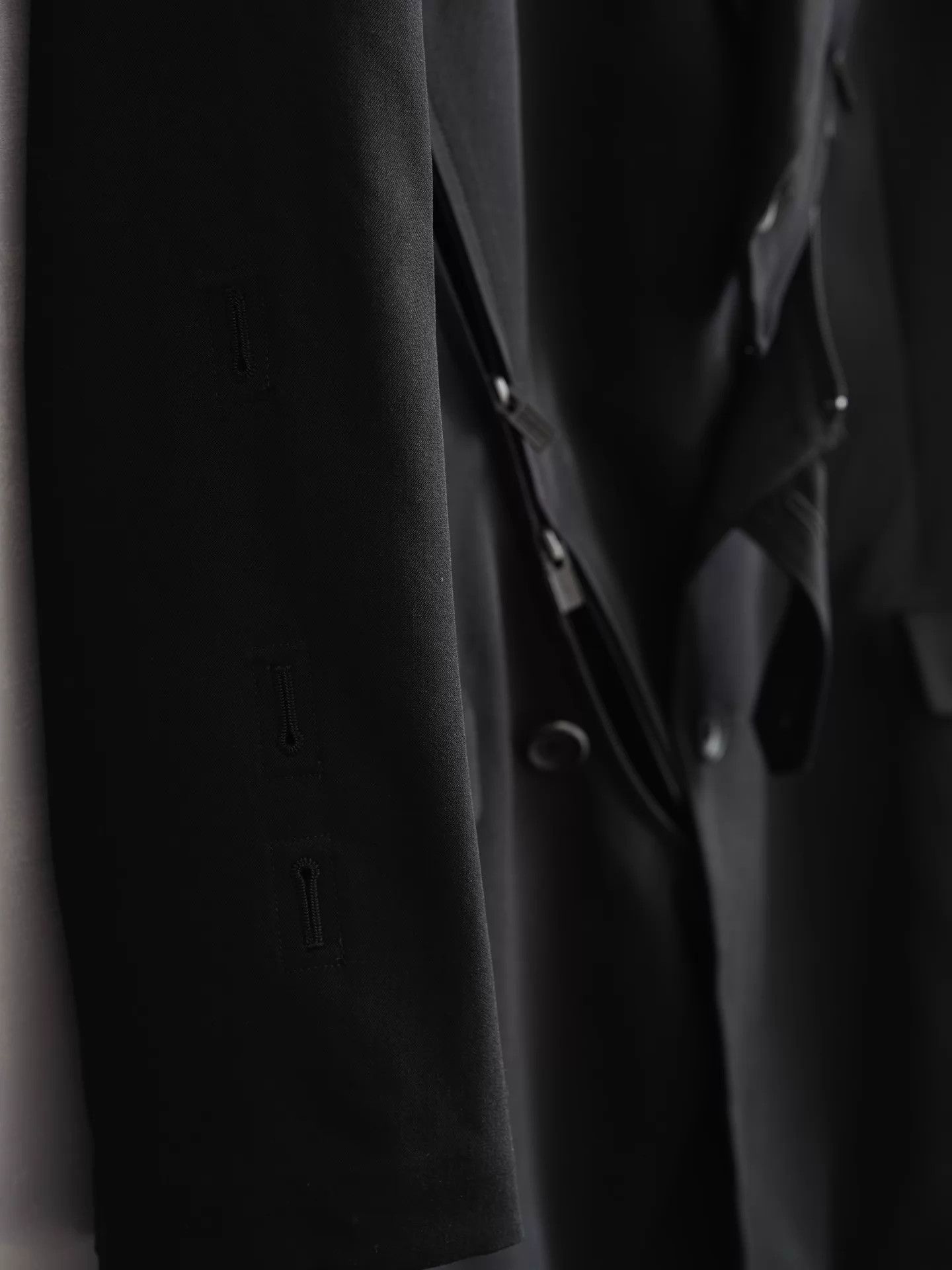 Yohji Yamamoto Yohji Yamamoto 25SS Zip Deconstructed Jacket Size US L / EU 52-54 / 3 - 7 Thumbnail