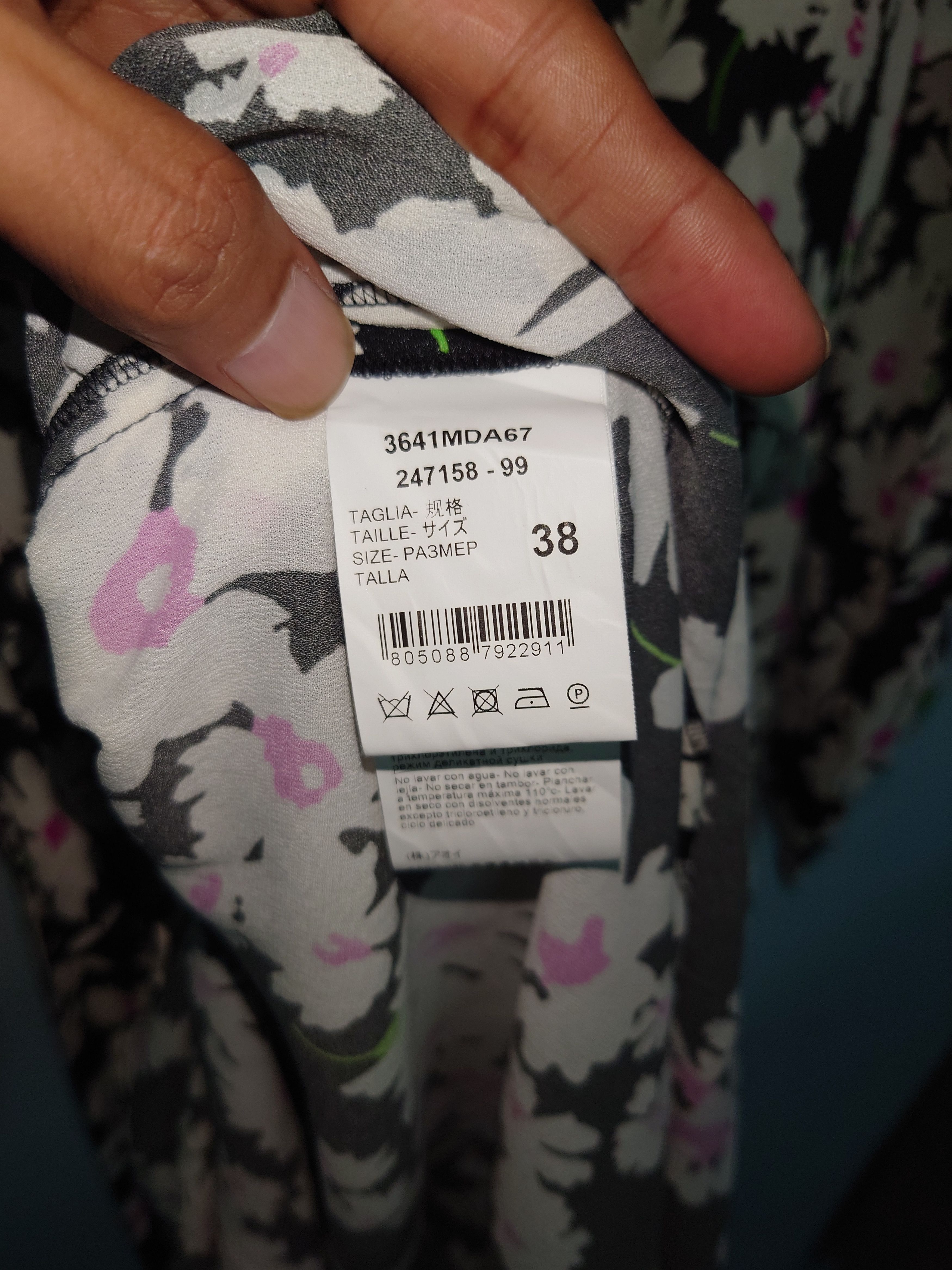 MSGM MSGM Milano Floral Daisy Print Viscose Maxi Shirt Dress Size XS / US 0-2 / IT 36-38 - 5 Thumbnail