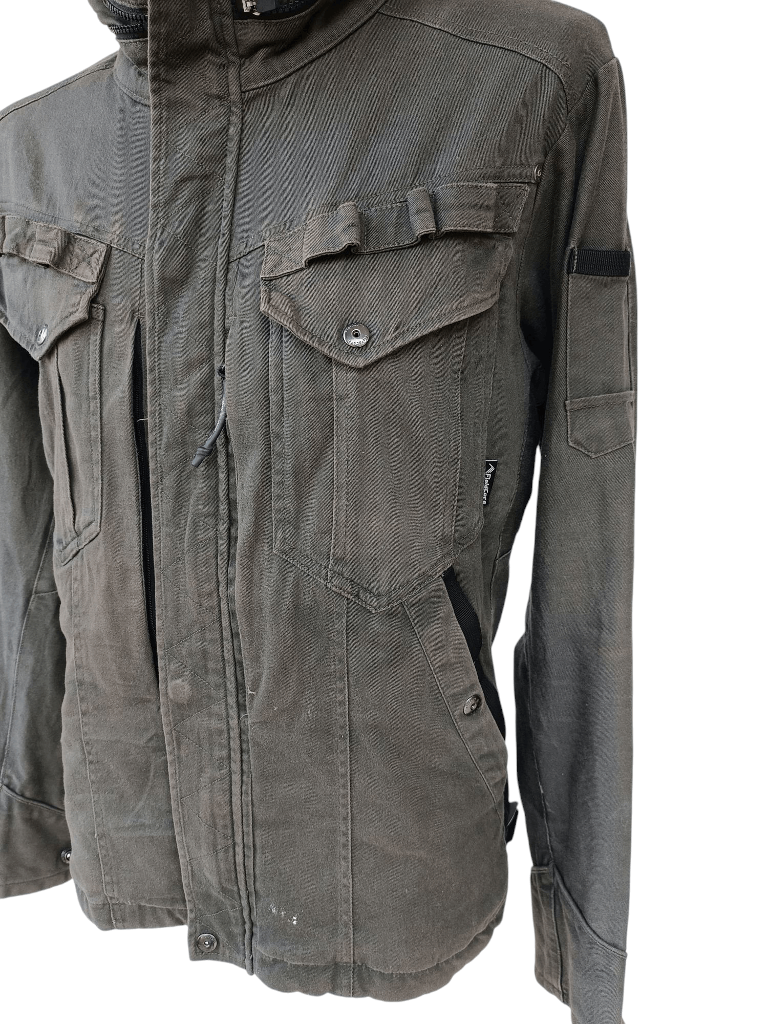 Japanese Brand Fieldcore Military Hoodie Style Jacket Rare Design SW012 Size US S / EU 44-46 / 1 - 3 Thumbnail