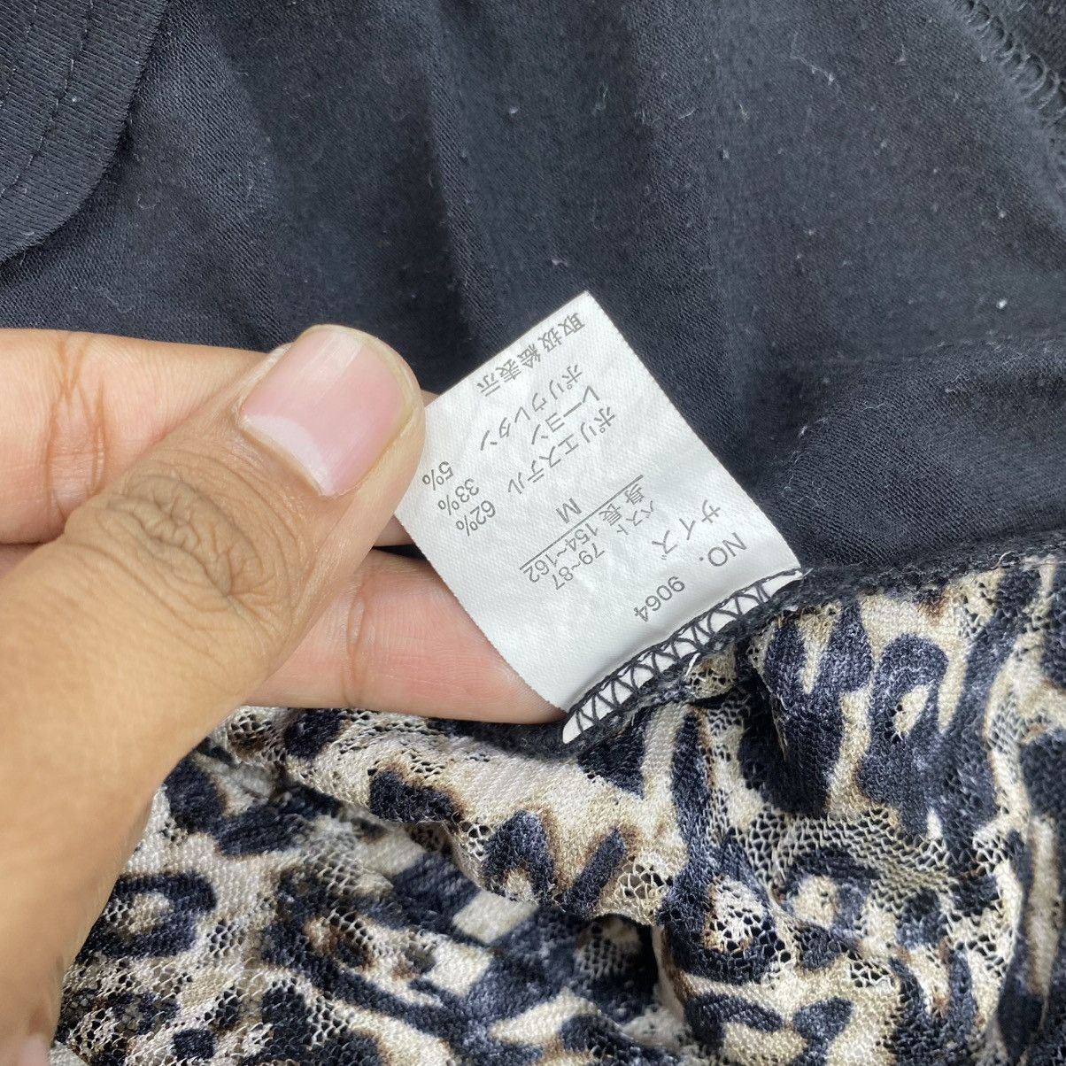If Six Was Nine 2000s MKR Studded Leopard Poem Punk Lgb Gothic Longsleeve Size US S / EU 44-46 / 1 - 10 Thumbnail