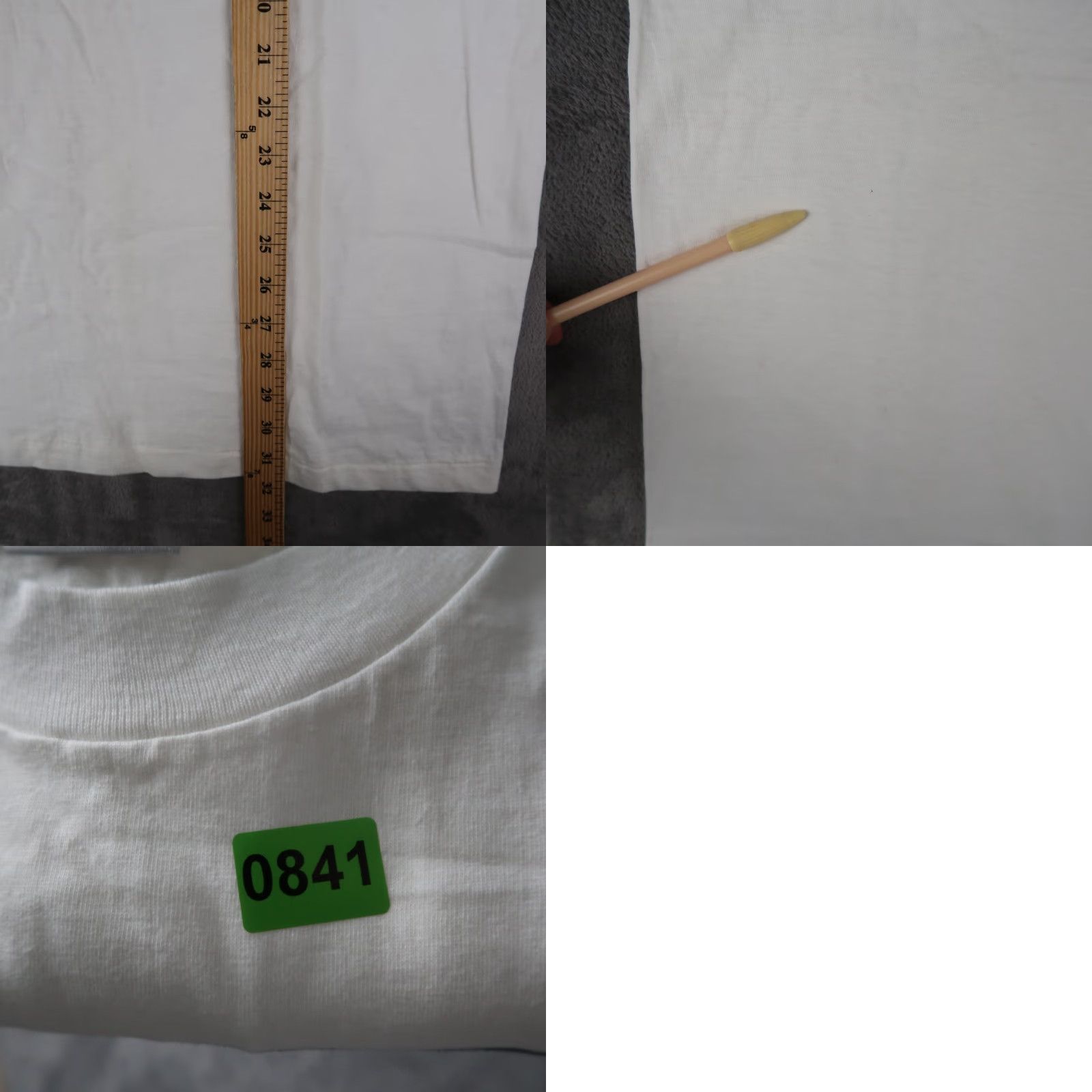 Vintage VINTAGE Mario Testino Art T-Shirt Mens XL White 90s Photographer Photo Model Logo All Seasons Size US XL / EU 56 / 4 - 8 Thumbnail