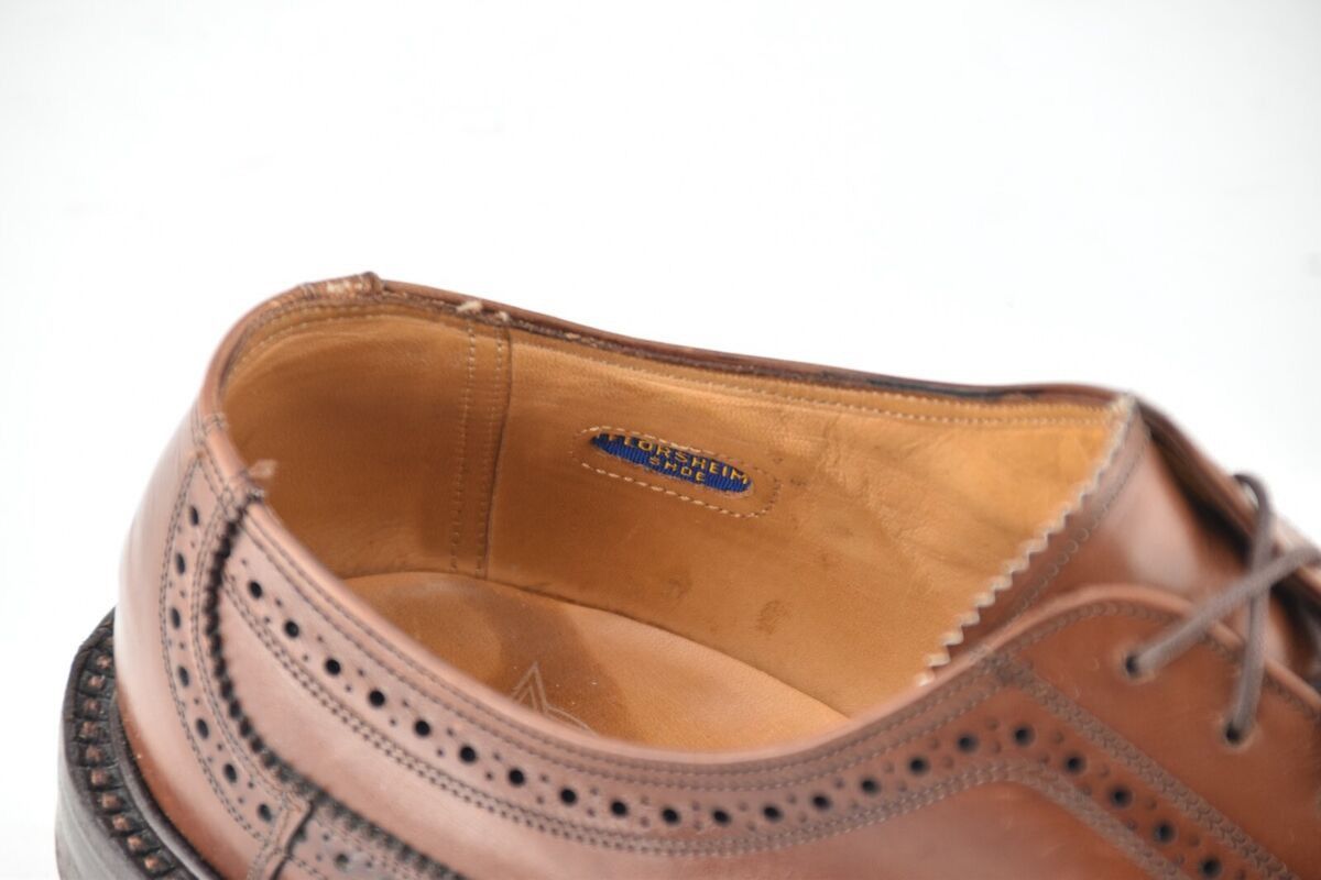 Florsheim 68 VINTAGE FLORSHEIM 8.5A VARSITY Bourbon CALF SHOES 30679 Size US 8.5 / EU 41-42 - 10 Thumbnail