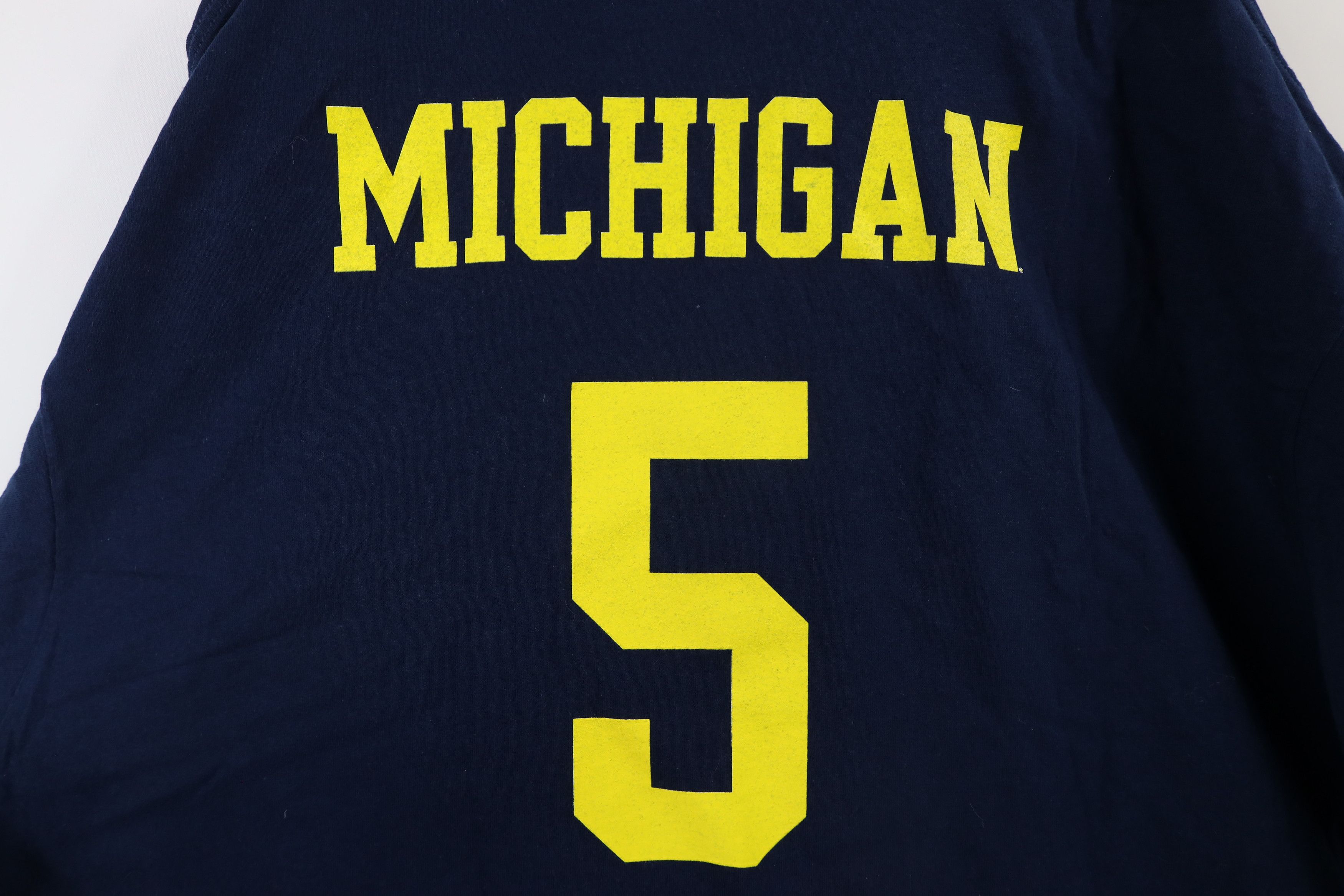 Adidas × Vintage Vintage Adidas University of Michigan Football T-Shirt #5 Size US XXL / EU 58 / 5 - 11 Thumbnail