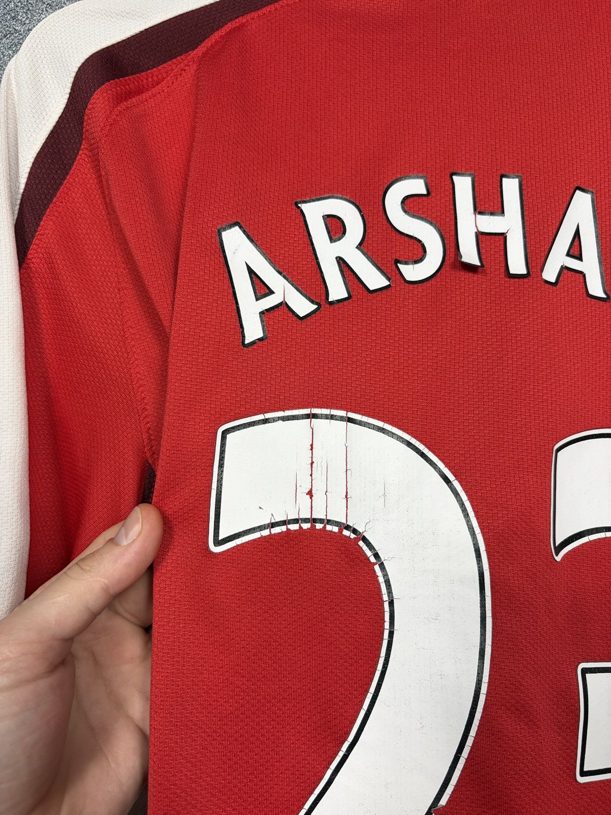Nike Vintage 2008 Nike Arsenal #23 Arshavin Jersey T-shirt Size US XL / EU 56 / 4 - 15 Thumbnail