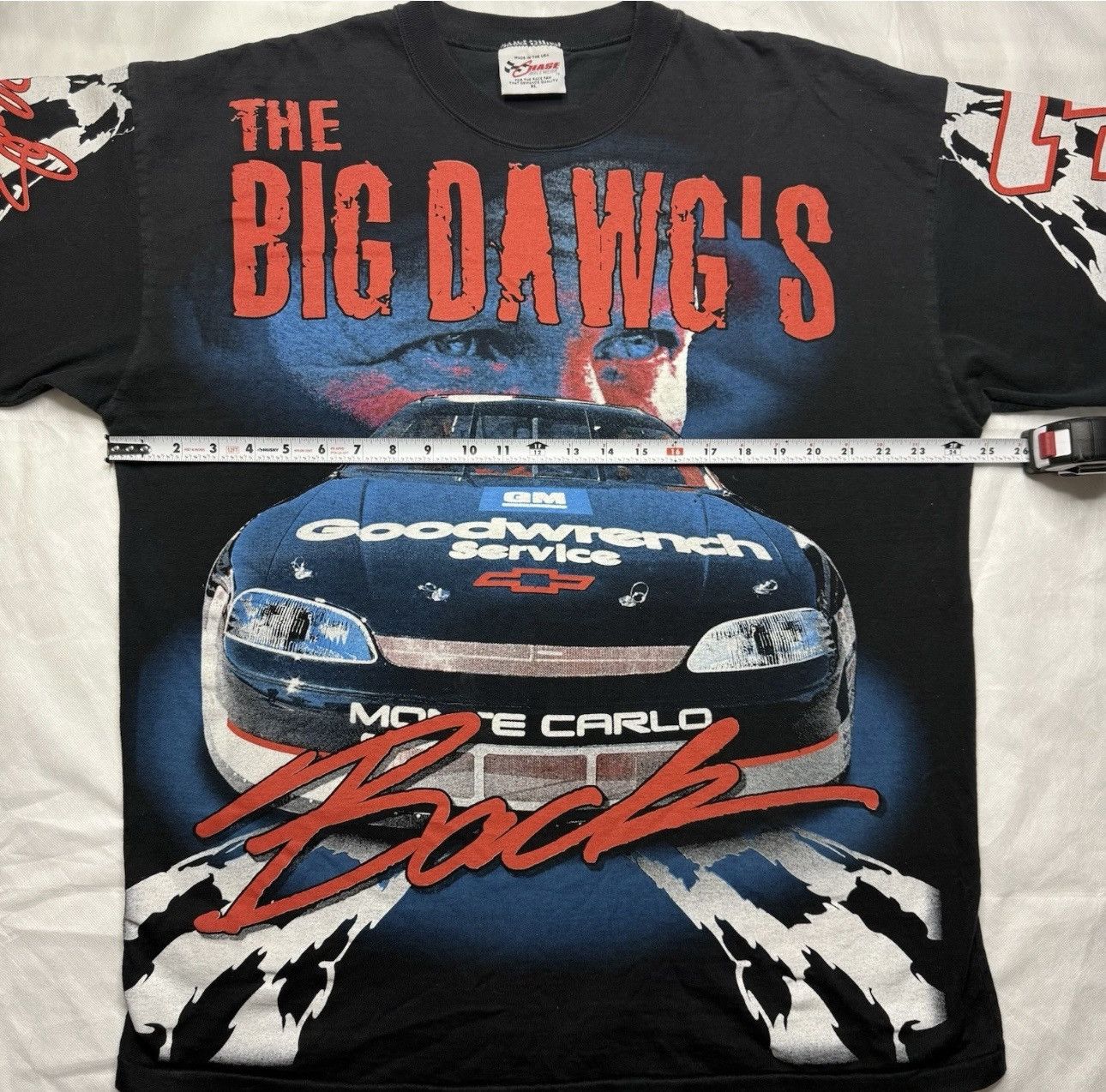 Chase Authentics 1997 Dale Earnhardt NASCAR Tee Chase XL USA Size US XL / EU 56 / 4 - 7 Thumbnail