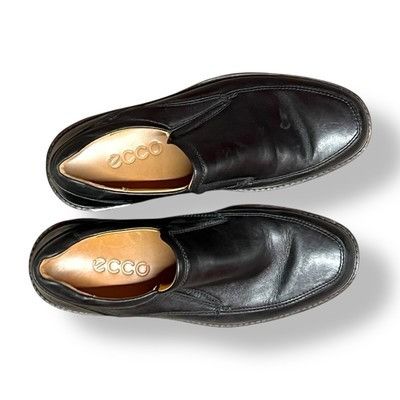 Ecco ECCO Seattle Slip On Loafers Black Leather EU 7 US 40 Size US 7 / EU 40 - 2 Thumbnail