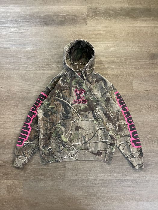 Bucked up camo discount hoodie