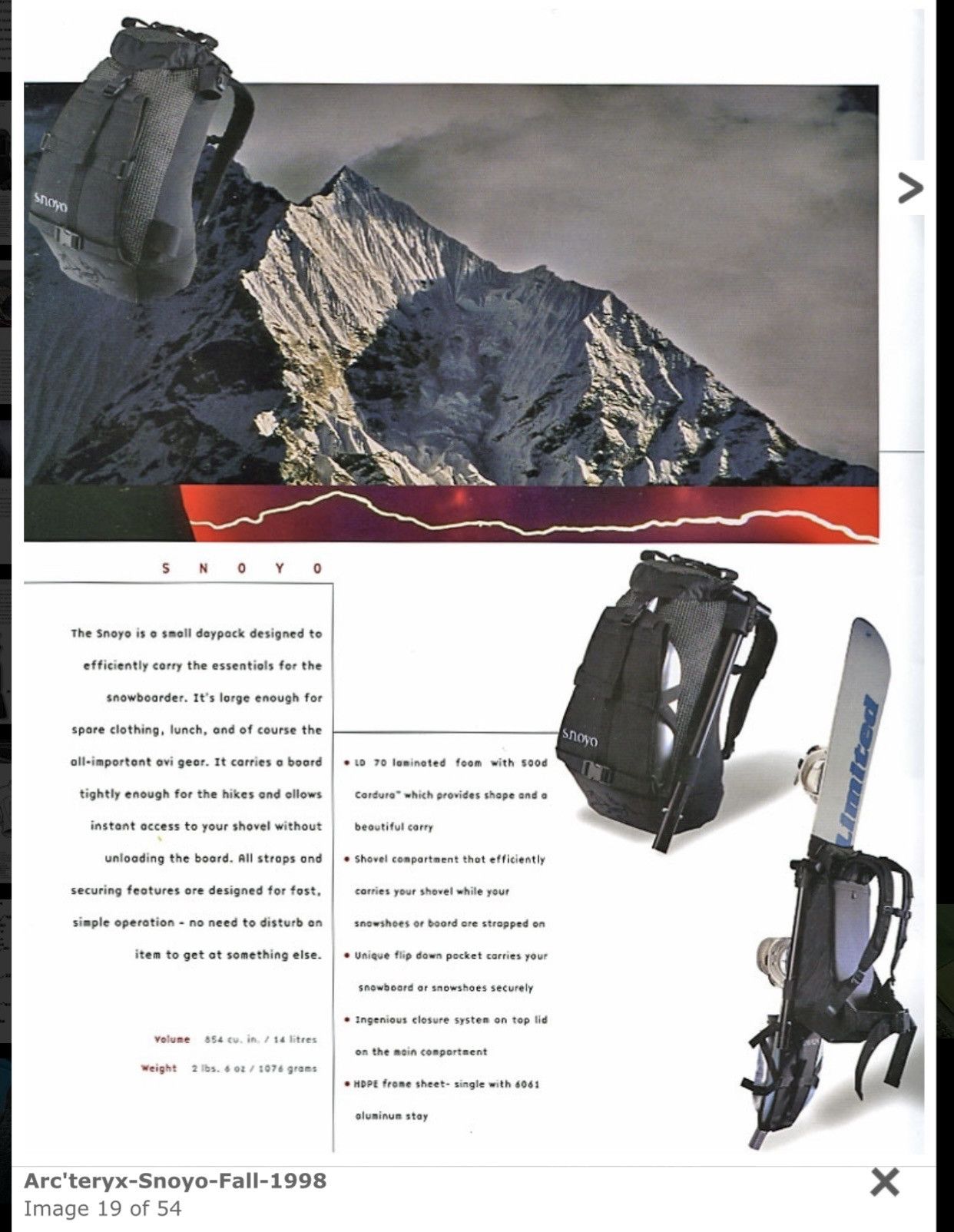 Arc'teryx Arc’teryx Snoyo Daypack Size ONE SIZE - 24 Thumbnail
