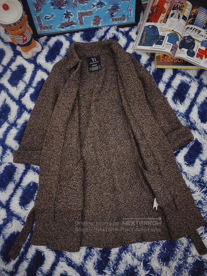 Yohji Yamamoto Yohji Yamamoto size 3 Taupe Classic Coat Size L / US 10 / IT 46 - 3 Thumbnail