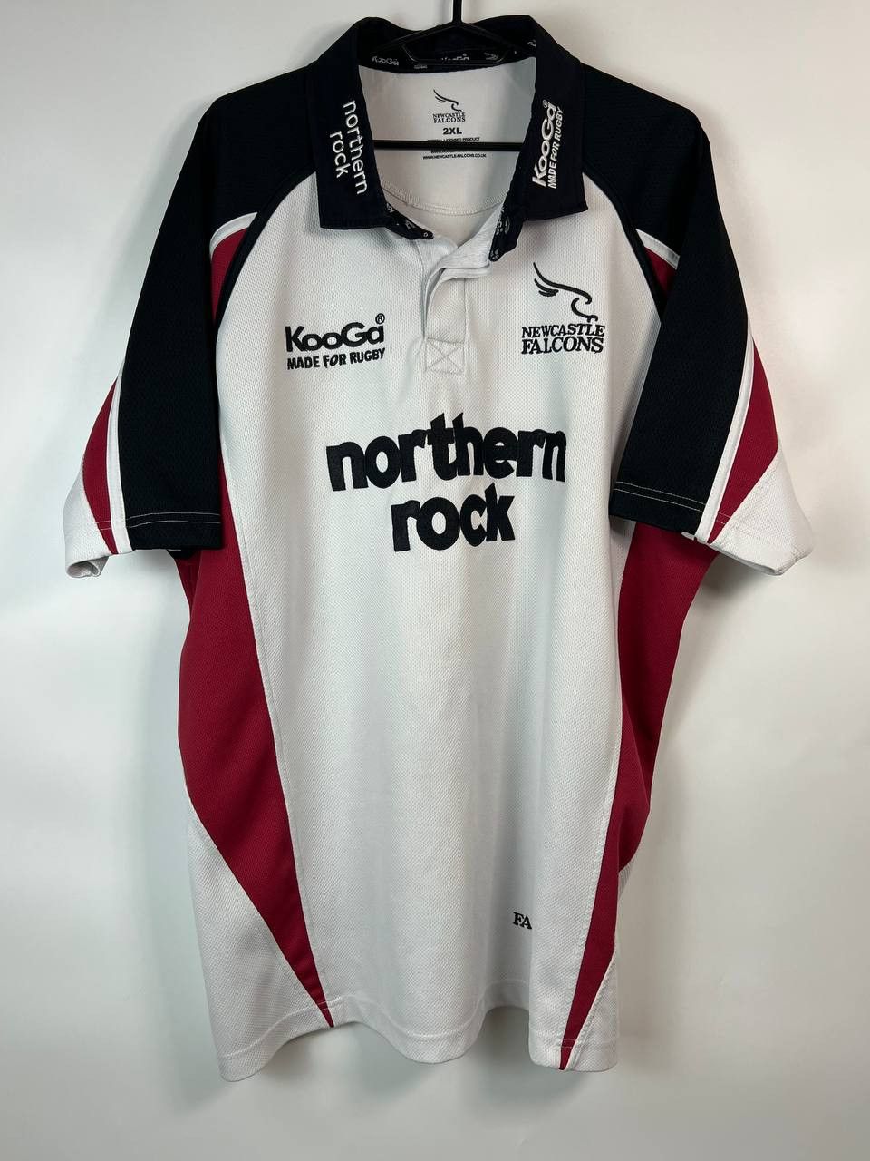 Vintage KOOGA RUGBY NEWCASTLE FALCONS 2006/2007 SHIRT JERSEY Sz M Size US XXL / EU 58 / 5 - 1 Thumbnail