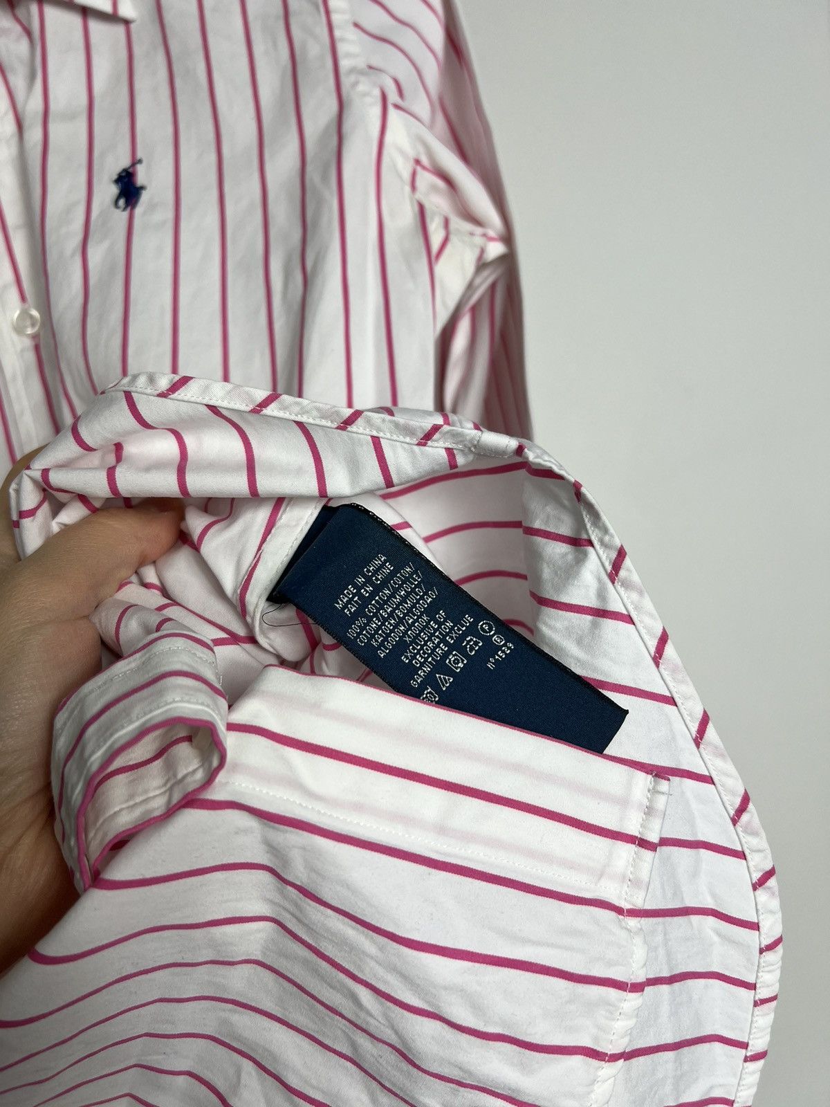 Ralph Lauren Beautiful women's striped Ralph Lauren shirt Size XS / US 0-2 / IT 36-38 - 5 Thumbnail