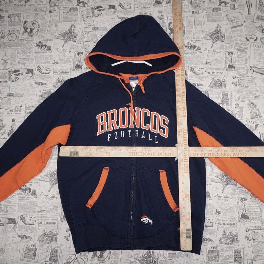 Reebok Large - Vintage Y2K Broncos Denver football NFL 00s hoodie Size US L / EU 52-54 / 3 - 4 Thumbnail
