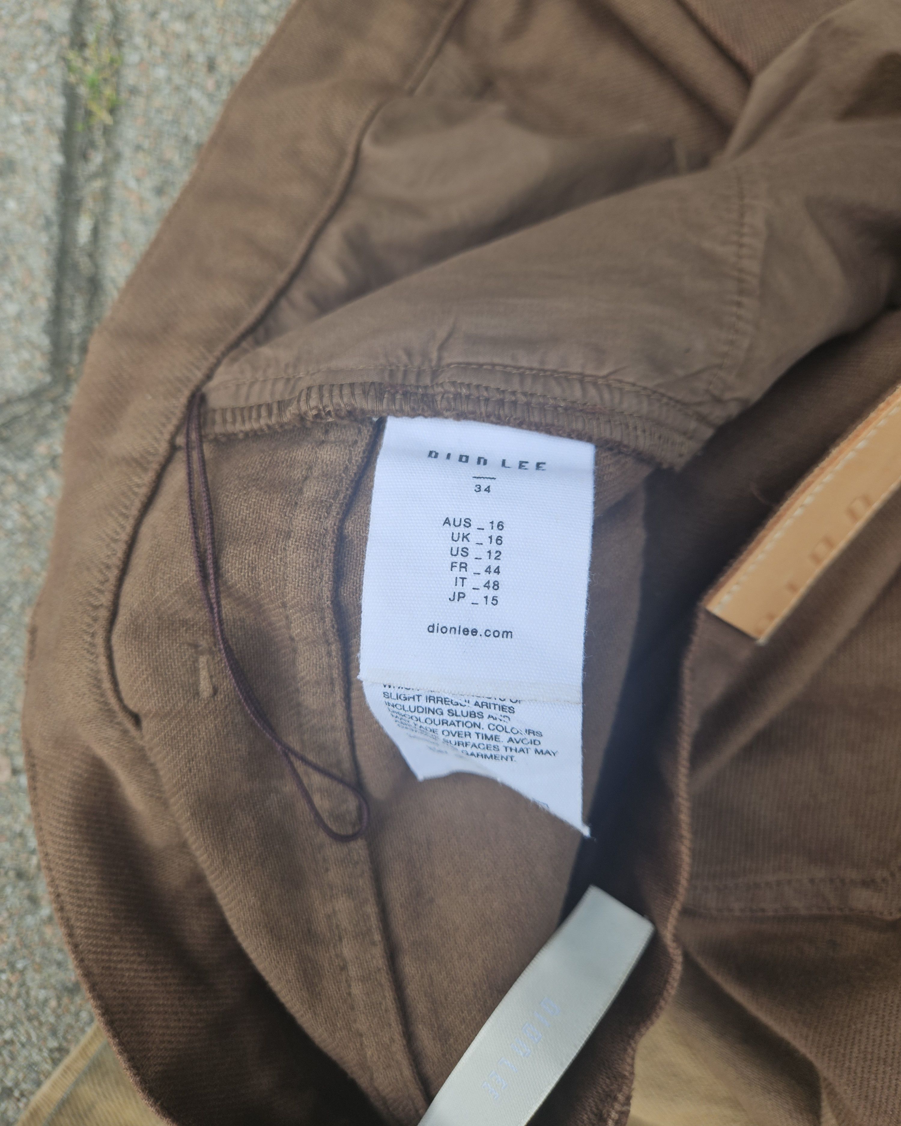 Dion Lee Dion Lee Multi Pocket Cargo Pants Ombré-Effect Size US 34 / EU 50 - 6 Thumbnail