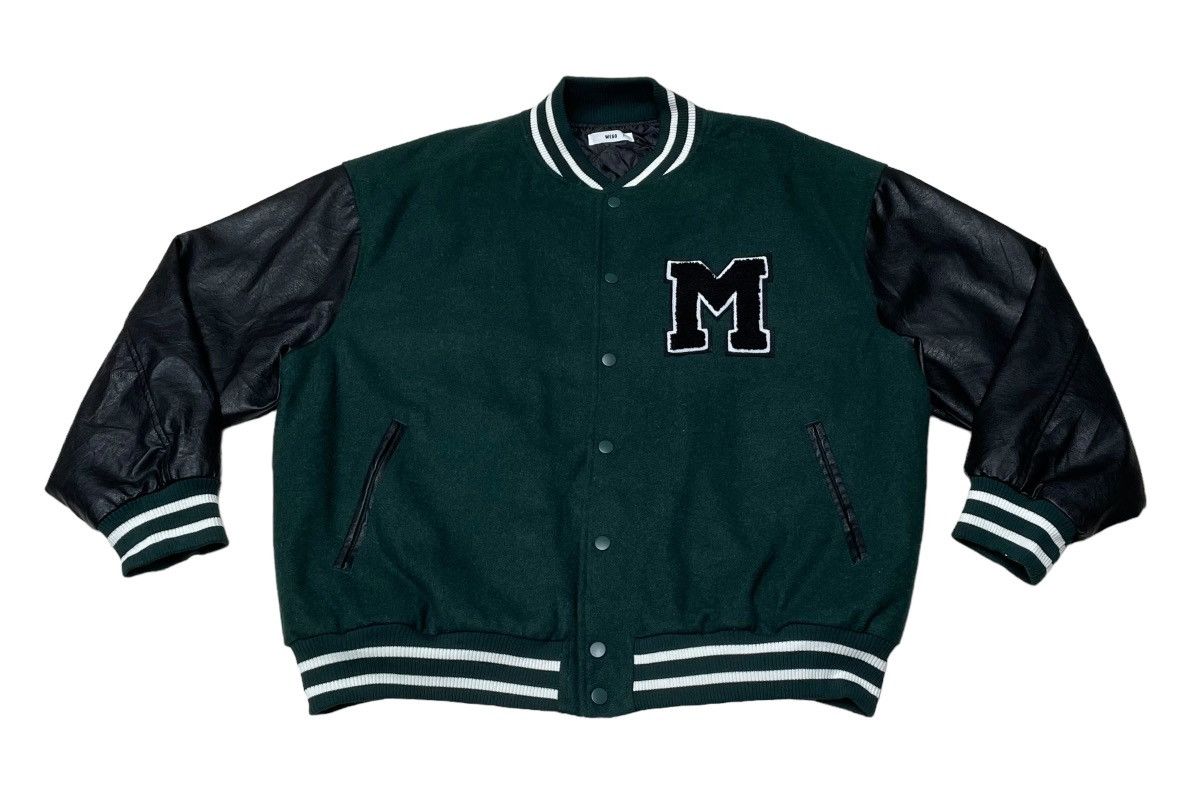 image of Vintage Wego Varsity Jacket 2000S in Green, Men's (Size Large)