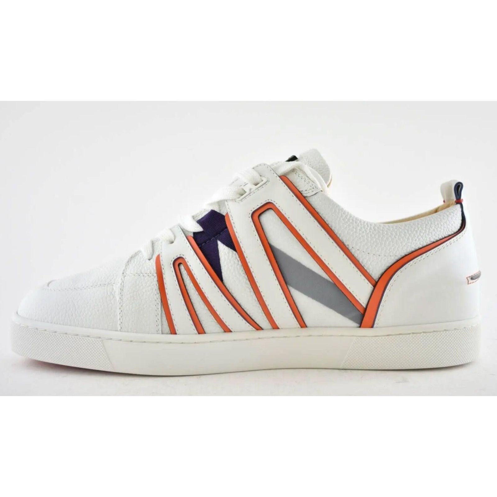 Christian Louboutin Christian Louboutin Men Vida Viva Flat Bianco White Orange Size US 13 / EU 46 - 10 Thumbnail