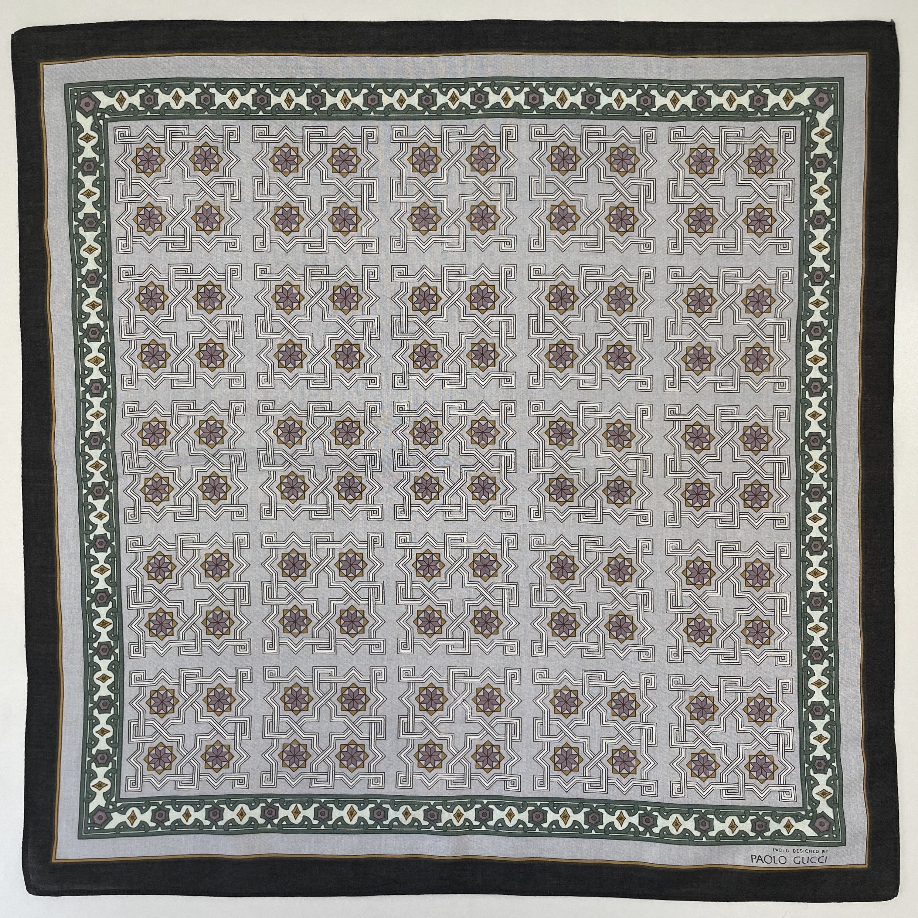 Paolo Gucci Paolo Gucci Handkerchief / Neckerchief / Bandana - 4278 Size ONE SIZE - 3 Thumbnail