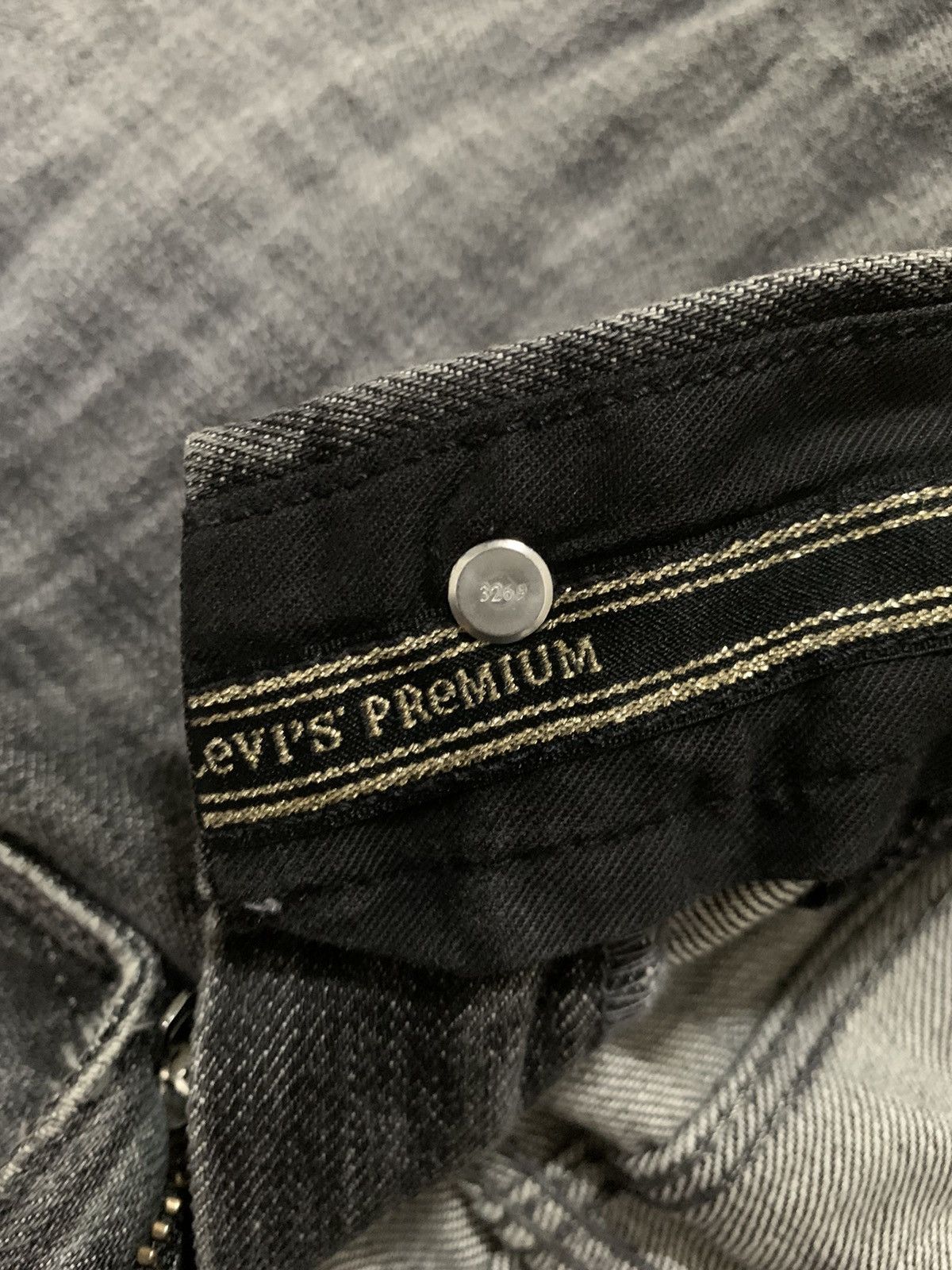 Levi's Vintage Clothing Vintage Y2K Levis Premium Slim Straight Ripped Grunge Jeans Size US 29 - 6 Thumbnail