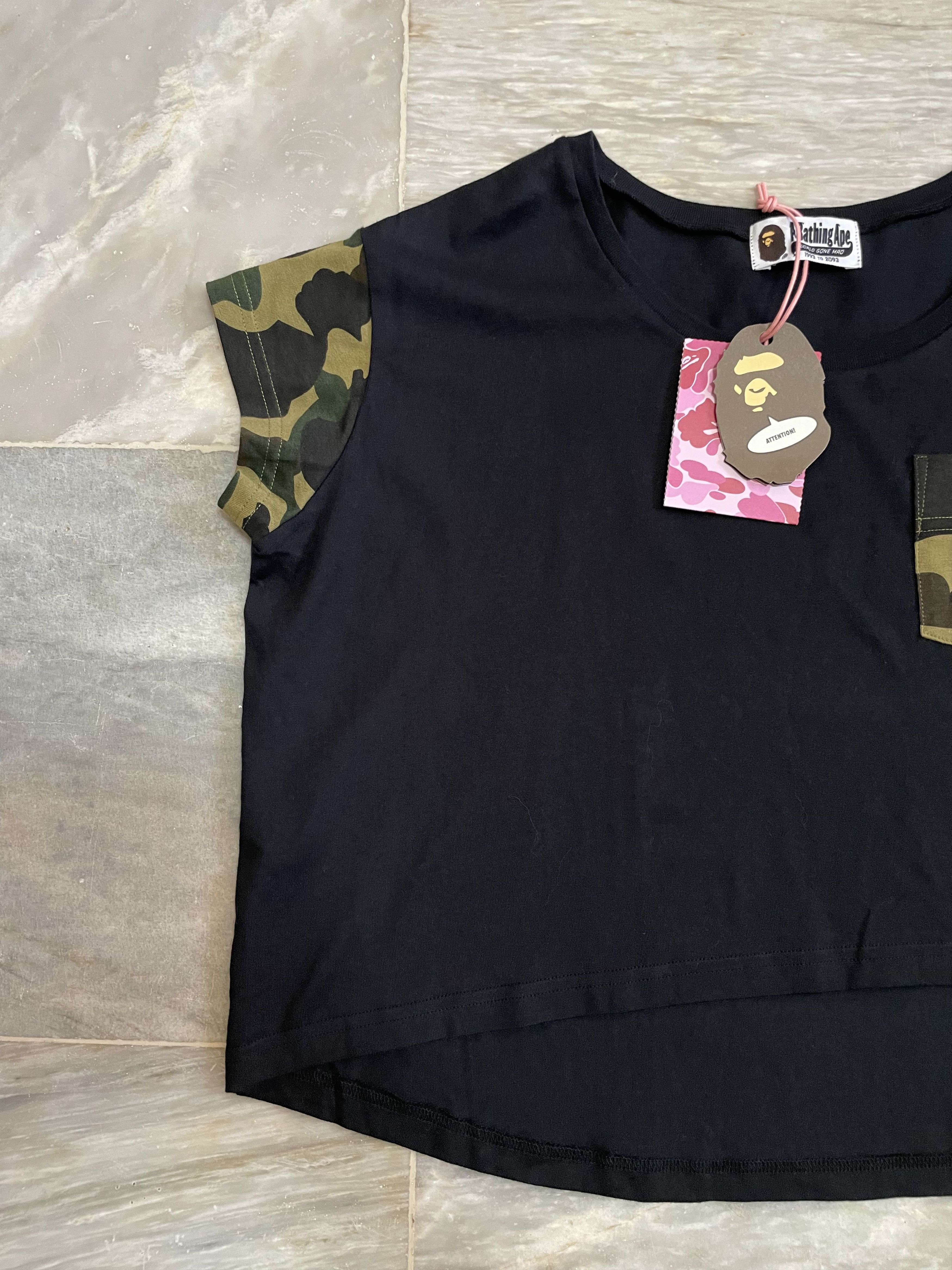 Bape BNWT Bape Pocket Crop Top Size ONE SIZE - 2 Thumbnail