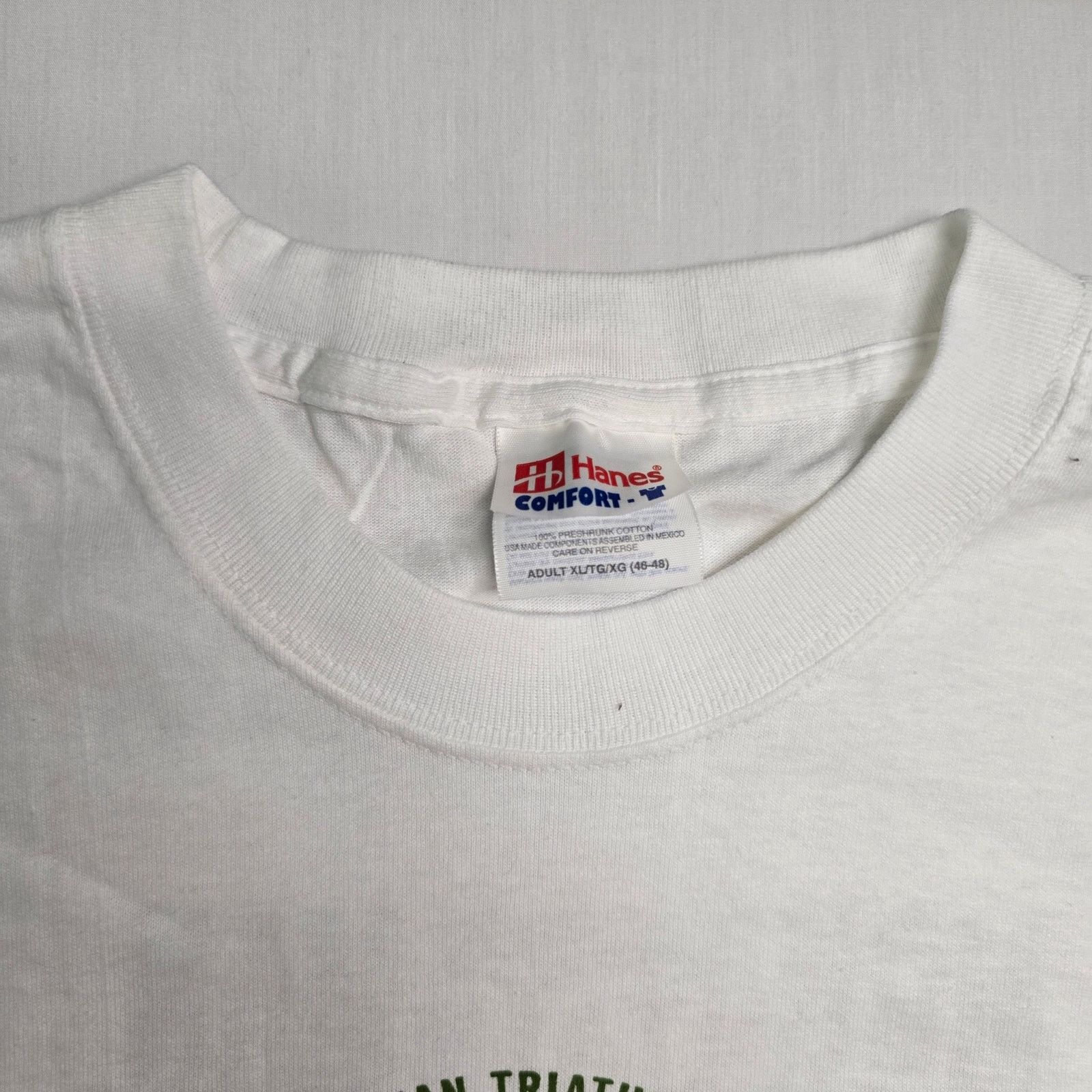 Fruit Of The Loom × Vintage Vintage Boca Hawaii Triathlon Mountain Man XL Tee Size US XL / EU 56 / 4 - 10 Thumbnail