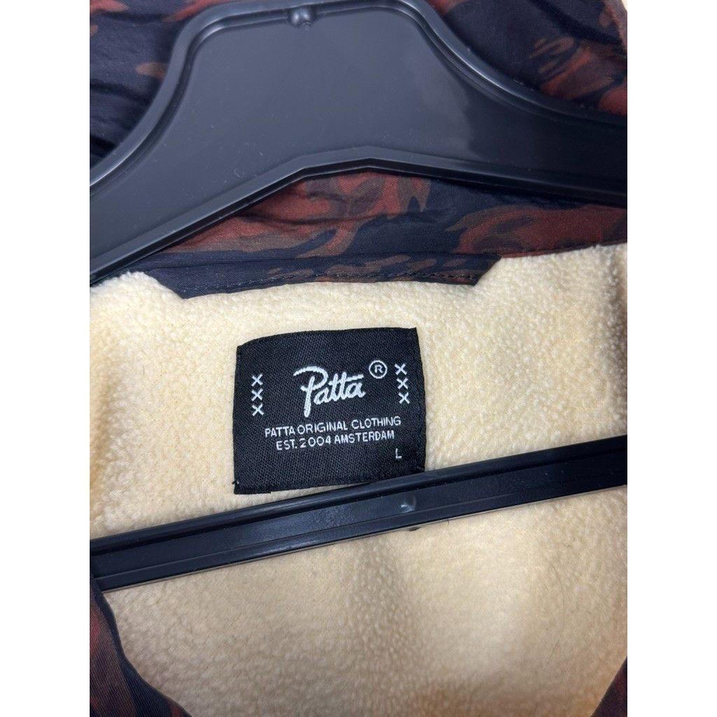 Patta Patta Slope Fleece Jacket Size Large Molten Lava Yellow Size US L / EU 52-54 / 3 - 5 Thumbnail