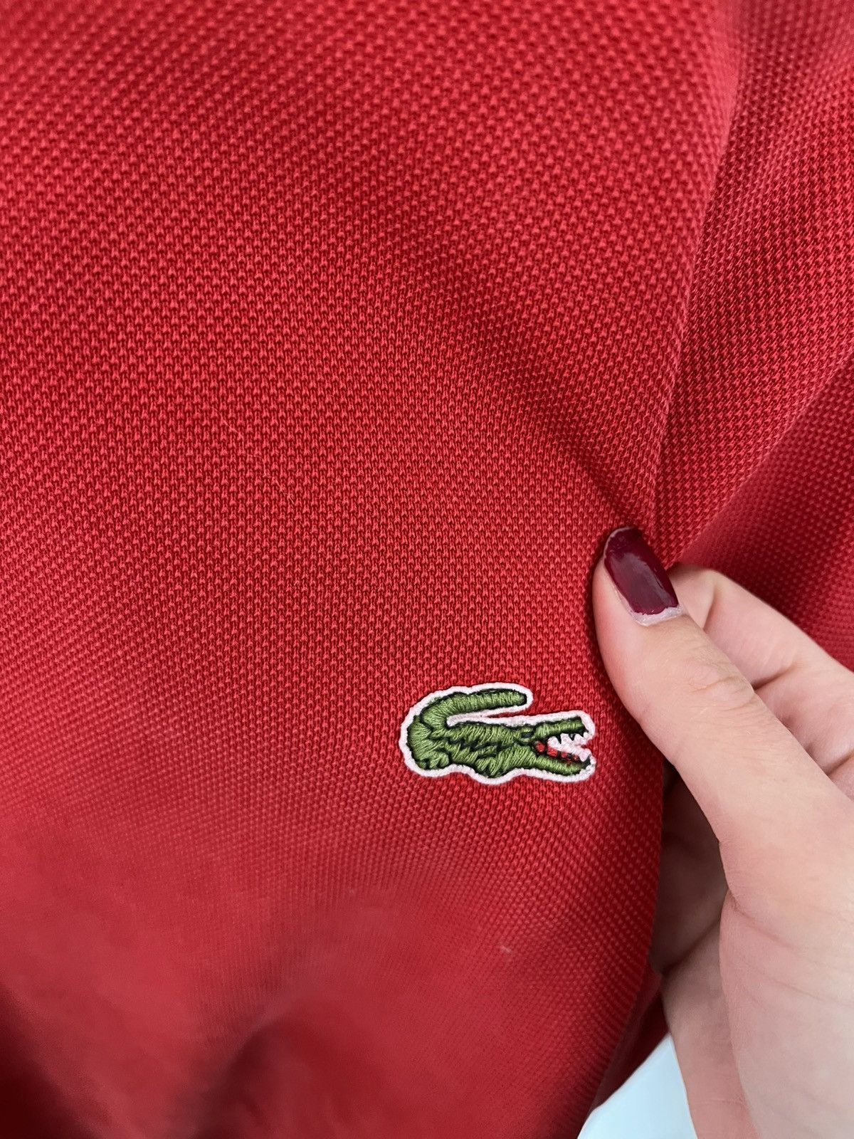Lacoste Red sweat-shirt Lacoste Size US XL / EU 56 / 4 - 3 Thumbnail