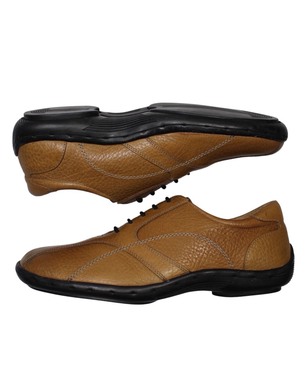 Vintage 2000S A.TESTONI LEATHER SNEAKERS Size US 8 / EU 41 - 3 Thumbnail