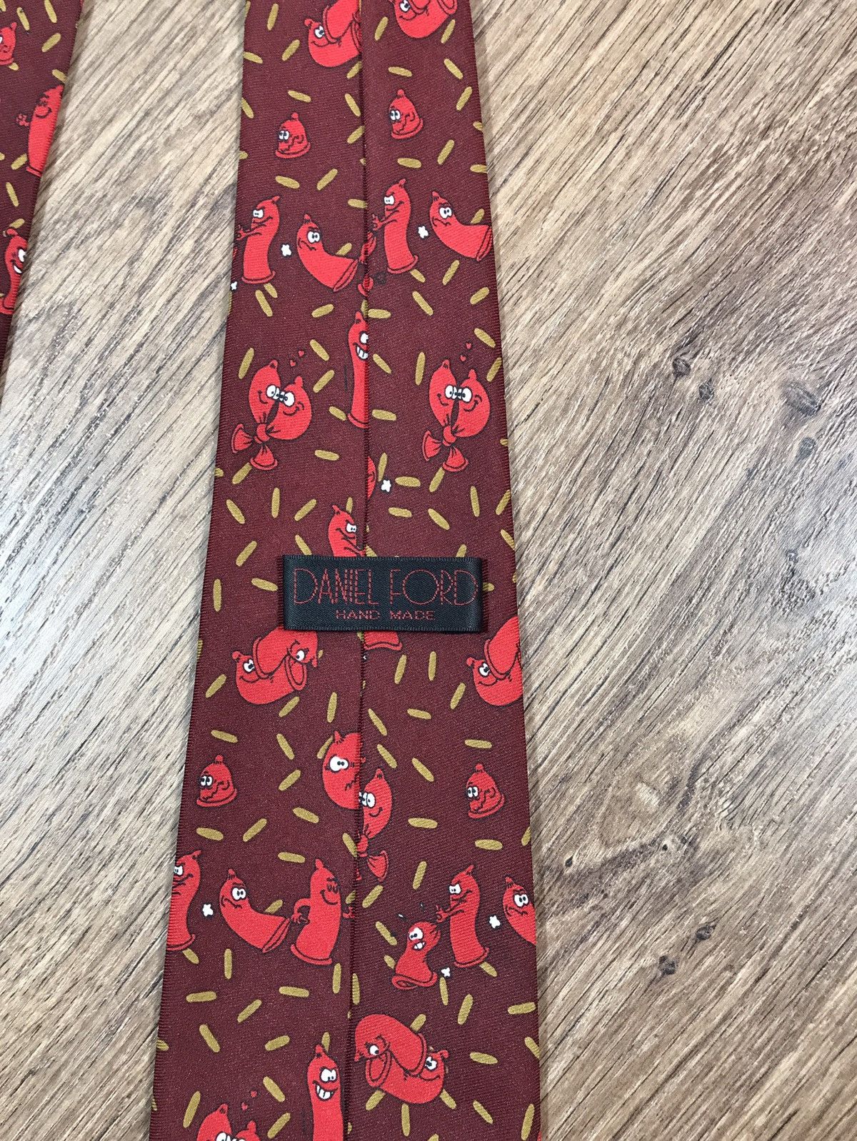 Vintage Funny Tie With Condoms Size ONE SIZE - 9 Thumbnail