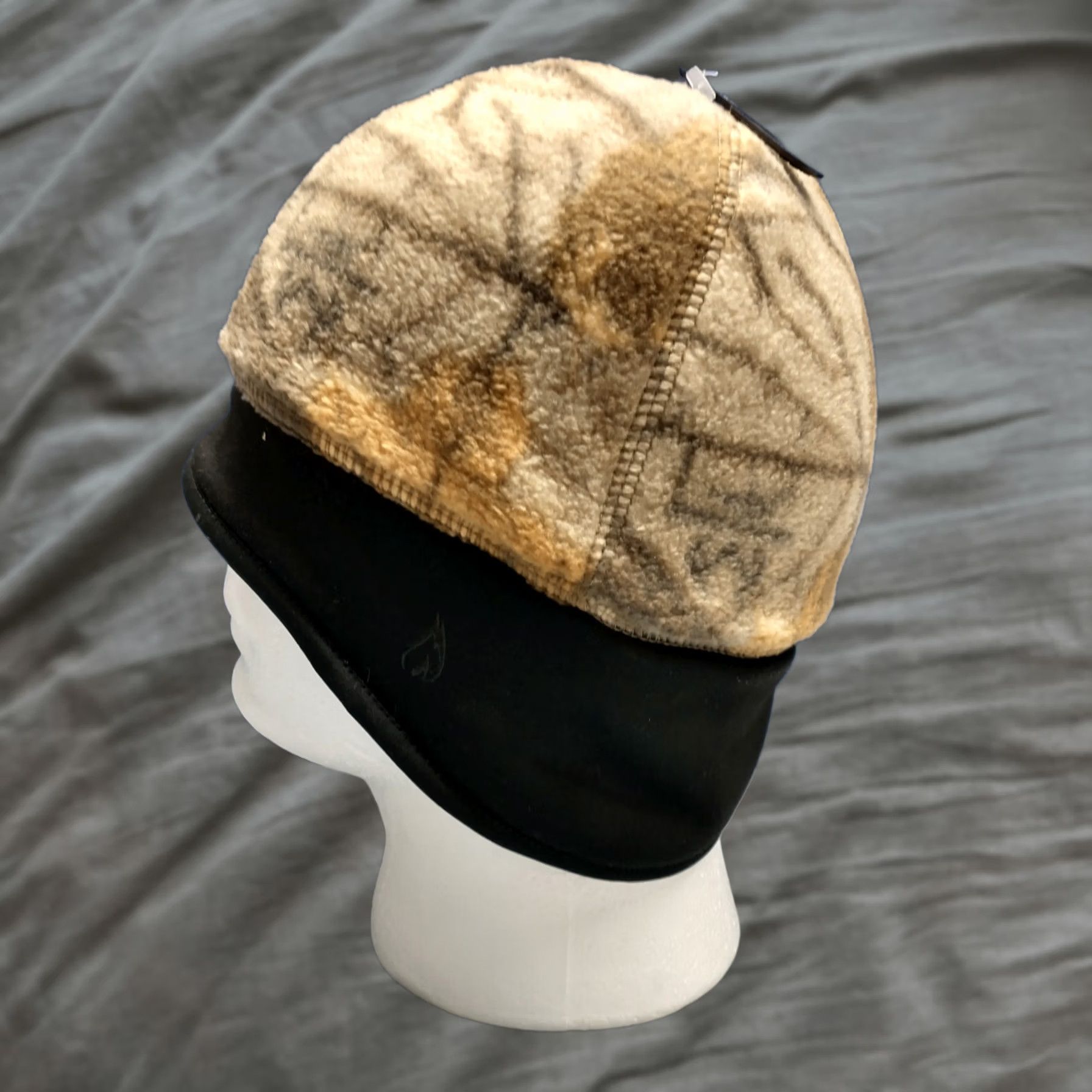Vintage Hotmocs Beanie Hunting Hat Unisex One Size Camo Ear Warmer Brown Black Polyester Camouflage Outdoor Military Hunting Gear Men Womens Size ONE SIZE - 1 Thumbnail