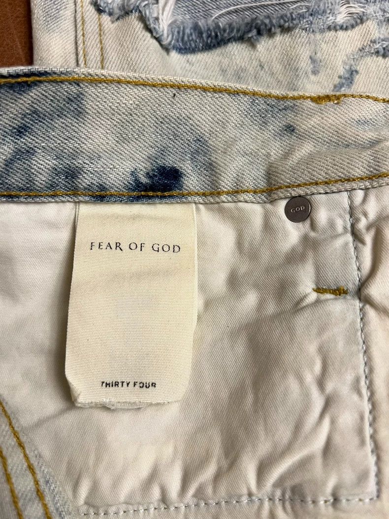 Fear of God Fear of God Snowflake rendering jeans Size US 33 - 6 Thumbnail