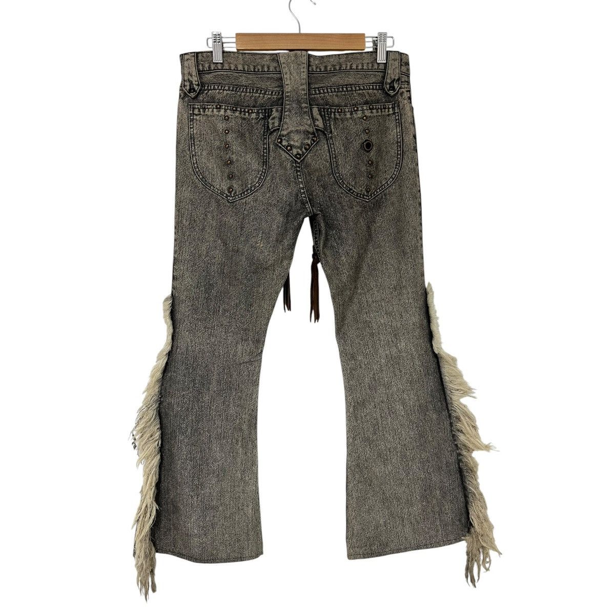 Other Veronica tassel laceup flared denim Size US 30 / EU 46 - 7 Thumbnail
