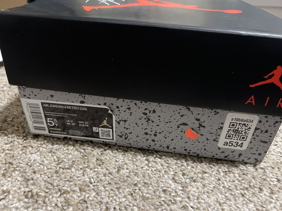 Jordan Brand Air Jordan 4 Size US 5.5 / EU 38 - 8 Thumbnail