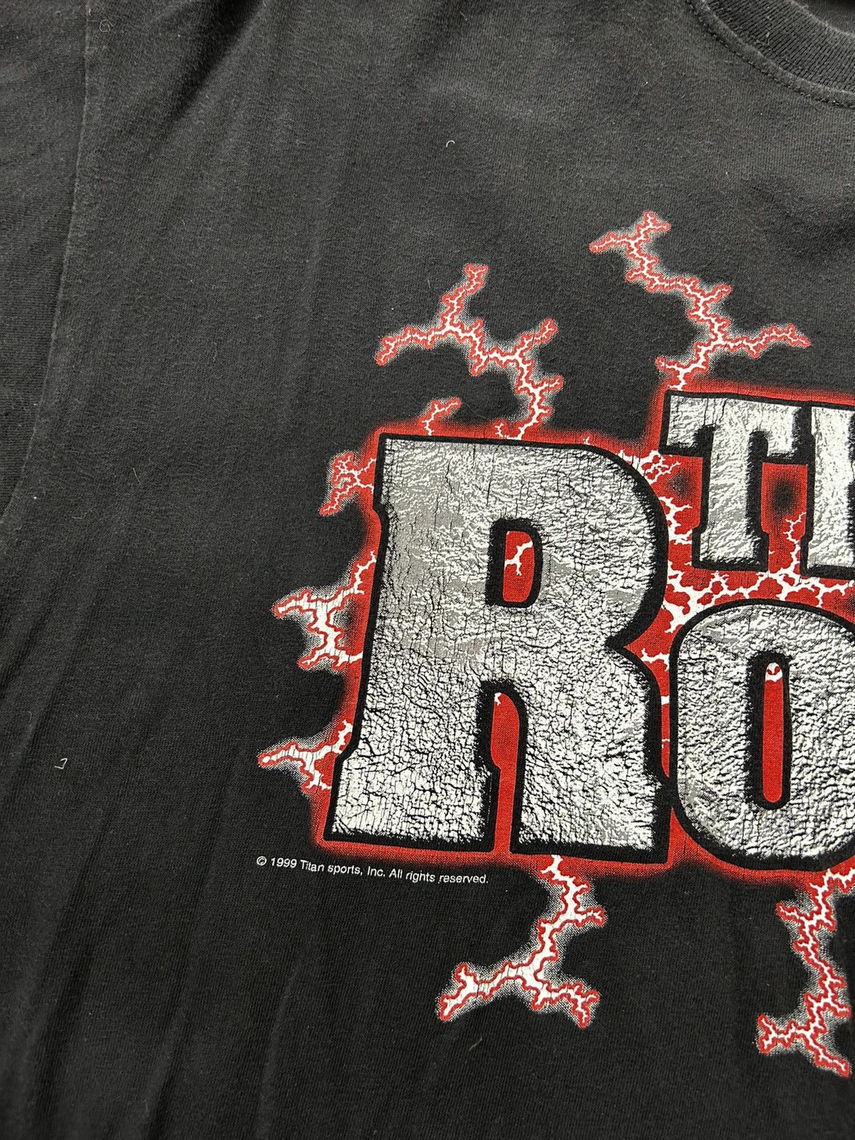 Vintage × WWE × WWF The ROCK vintage t-shirt Size US XL / EU 56 / 4 - 6 Thumbnail