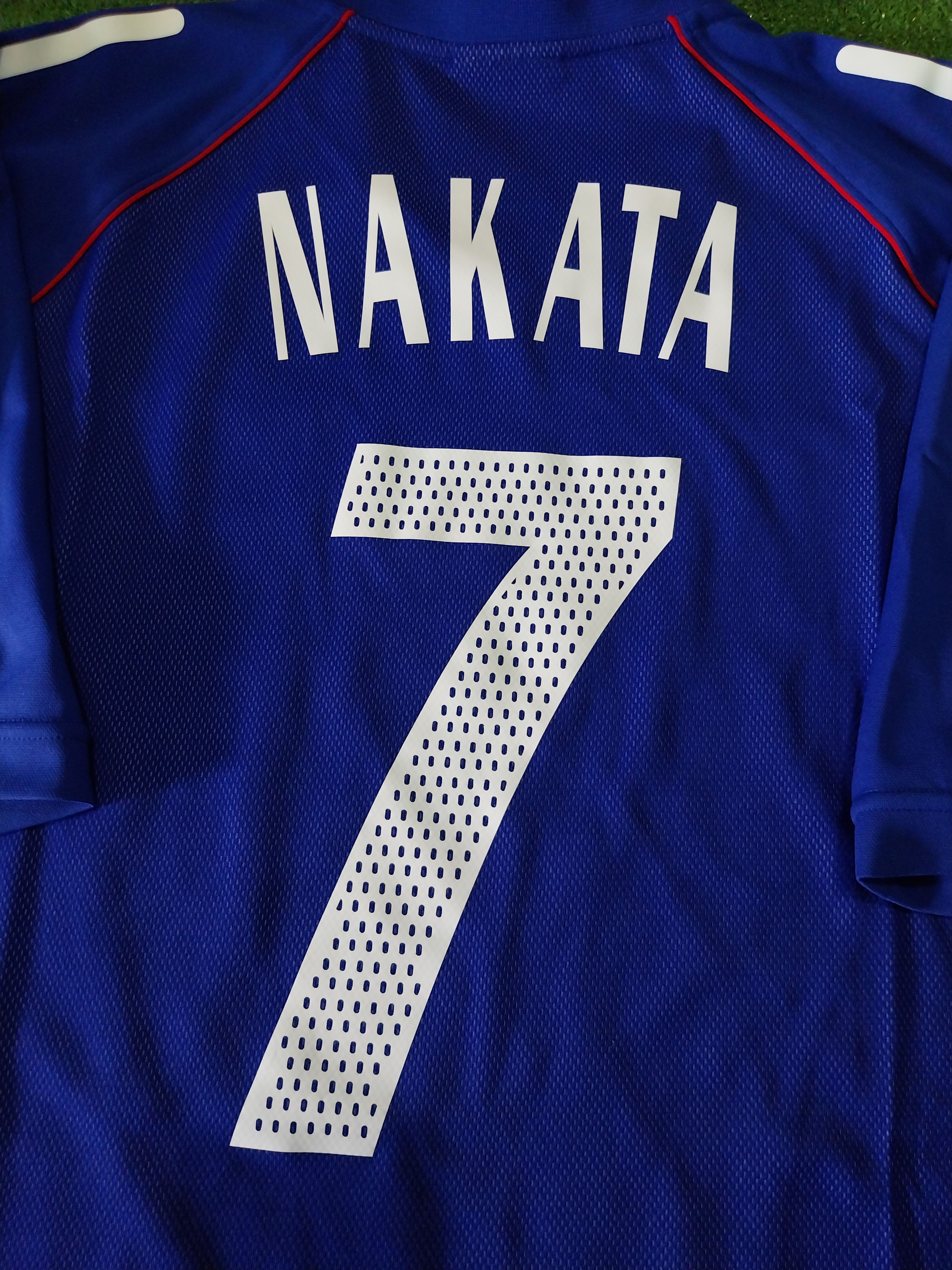Adidas Japan world cup 2002 nakata jersey football Size US M / EU 48-50 / 2 - 12 Thumbnail