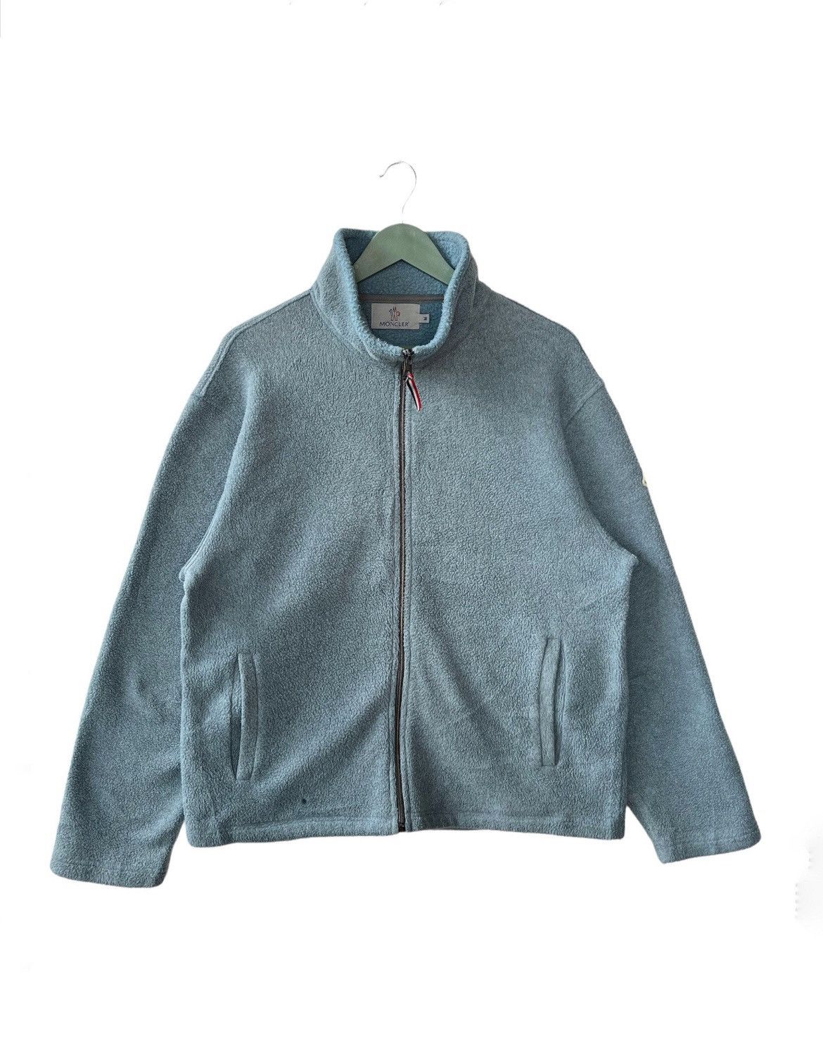 Moncler Vintage Moncler Fleece Sweater Jacket Size US M / EU 48-50 / 2 - 1 Thumbnail