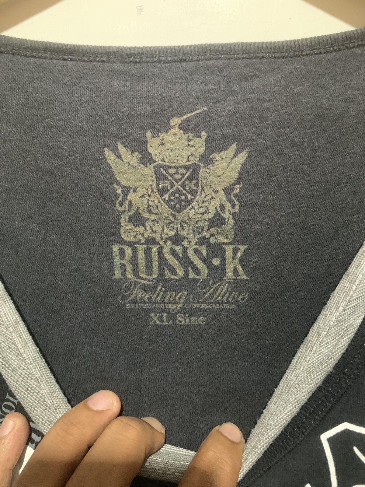Hysteric Glamour × Supreme Japanese Double Layer Poem Rusk-k LongSleeve Tee Shirt Size US XL / EU 56 / 4 - 11 Thumbnail
