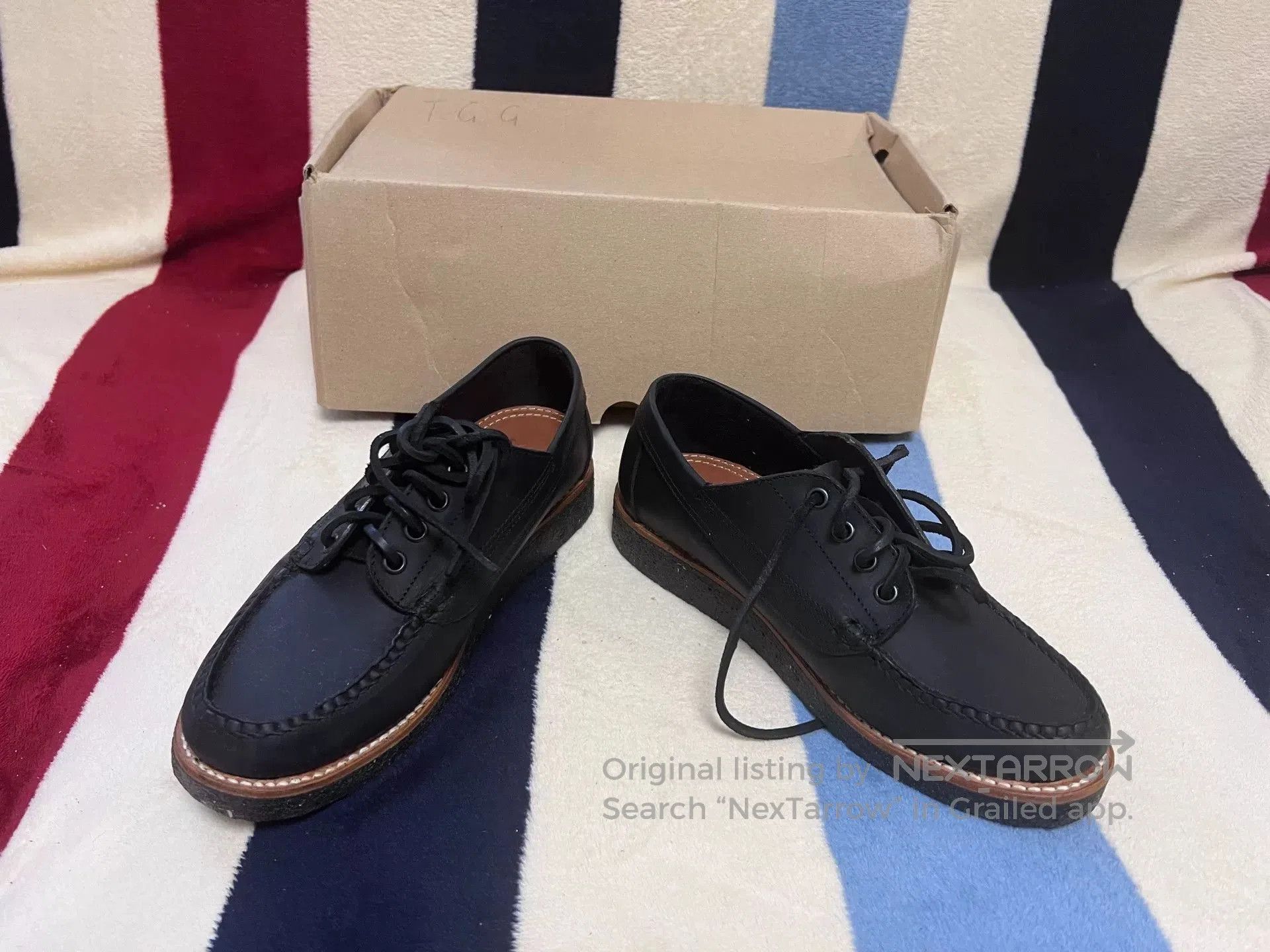 Yuketen Yuketen Black Boat Shoes. Size US 7 / EU 40 - 4 Thumbnail