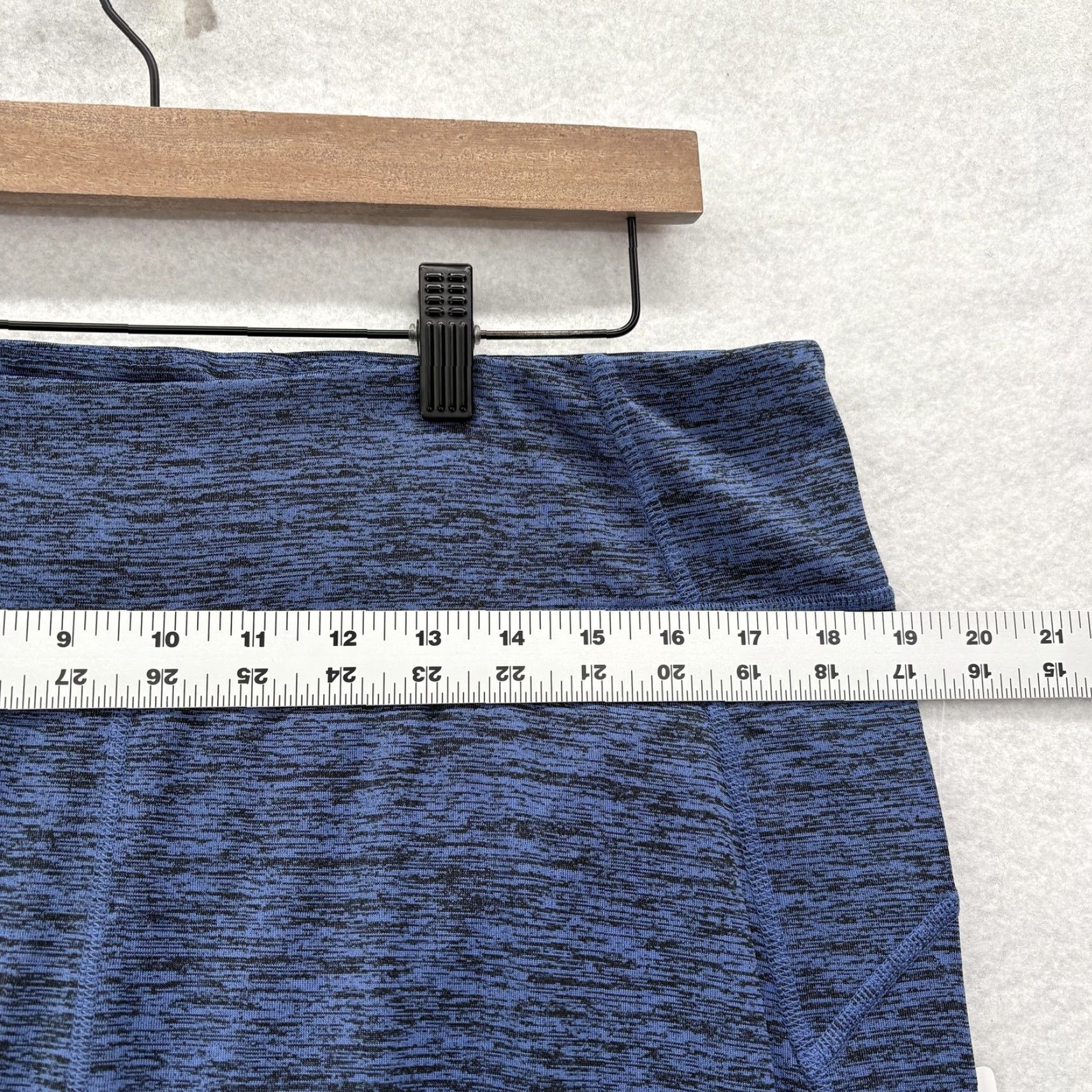 Vintage ClimateRight By Cuddl Duds Leggings Womens XL Blue Denim Microfleece Thermal Size 40" / US 18 - 6 Thumbnail