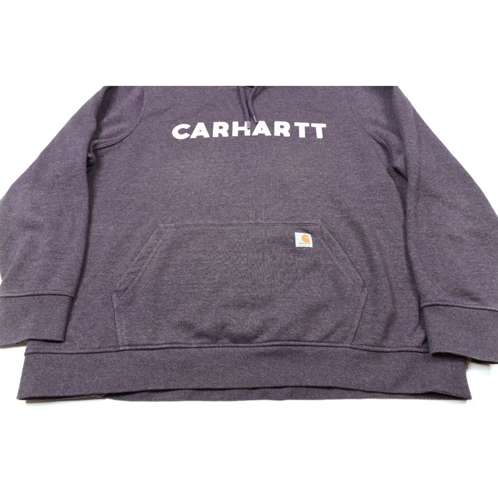 Carhartt Carhartt Hoodie Purple Long Sleeve Fleece Mid-Weight Pullover Womens Plus 2X Adults Womens Hoodie Pullover with Hooded Pockets Logo Size XXL / US 16-18 / IT 52-54 - 5 Thumbnail